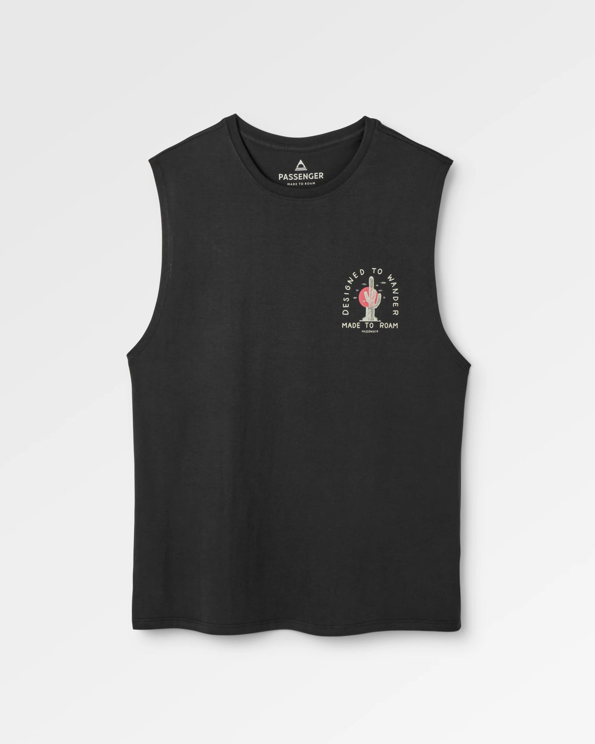 Men's Explore Vest - Black - Flatlay