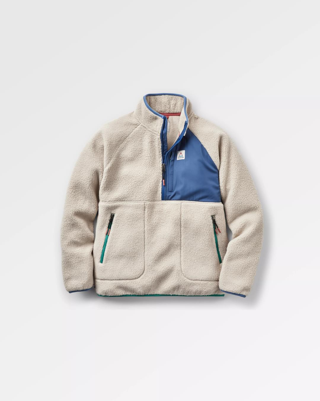 Home Sherpa Fleece - Oatmeal - Flatlay