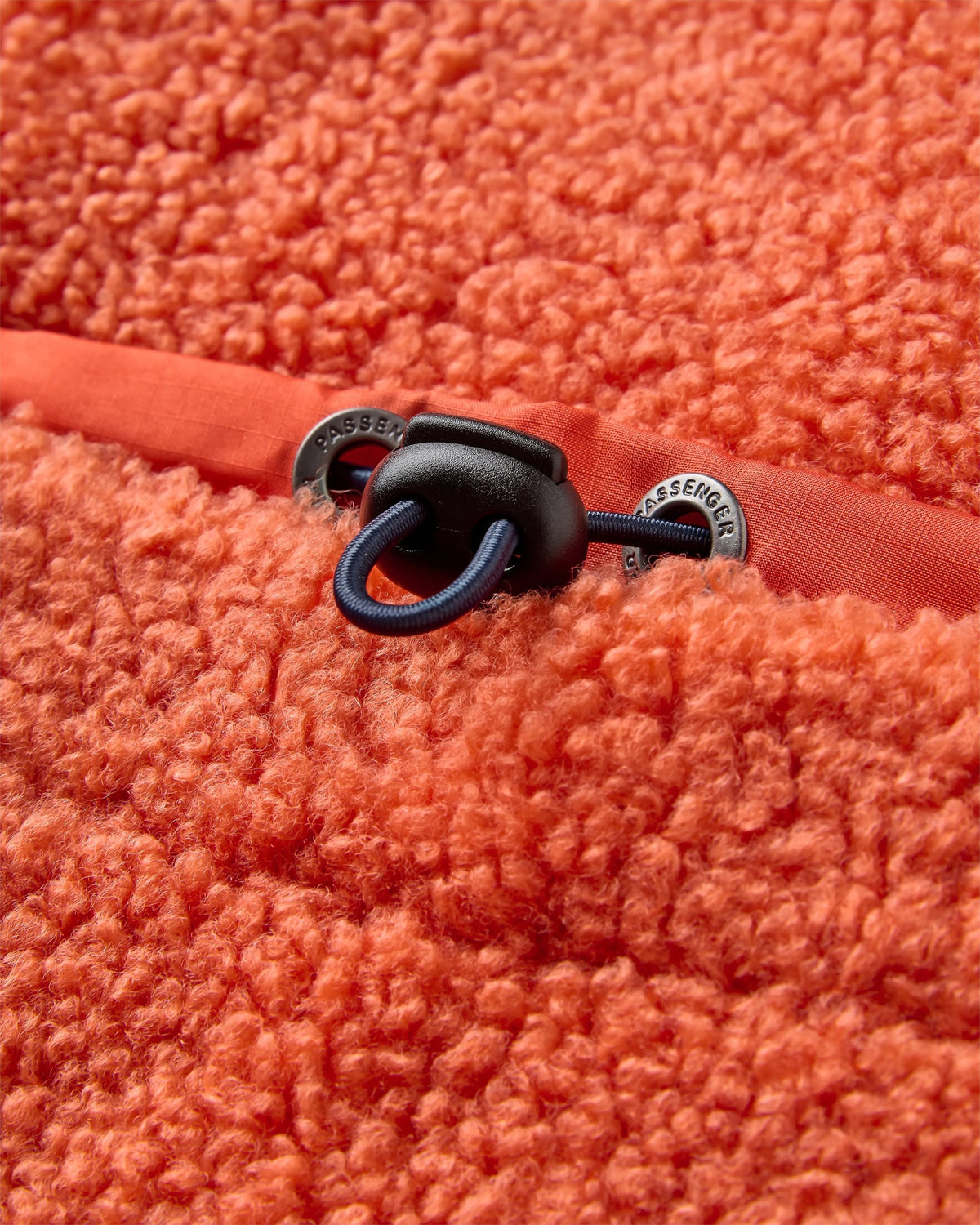 Lucia Sherpa Fleece - Chilli - Flatlay