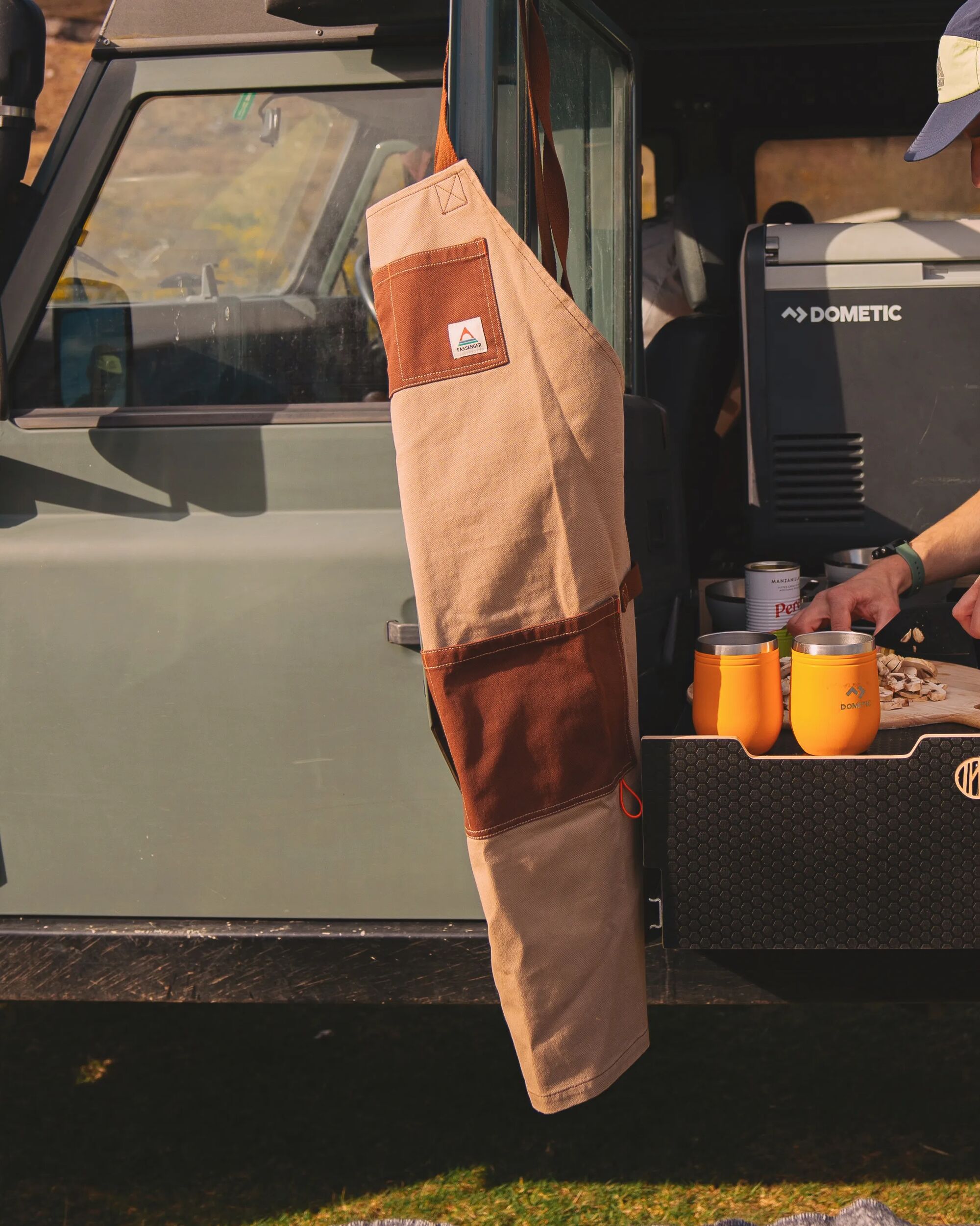 Campfire Recycled Cotton Apron - Elmwood - IGC