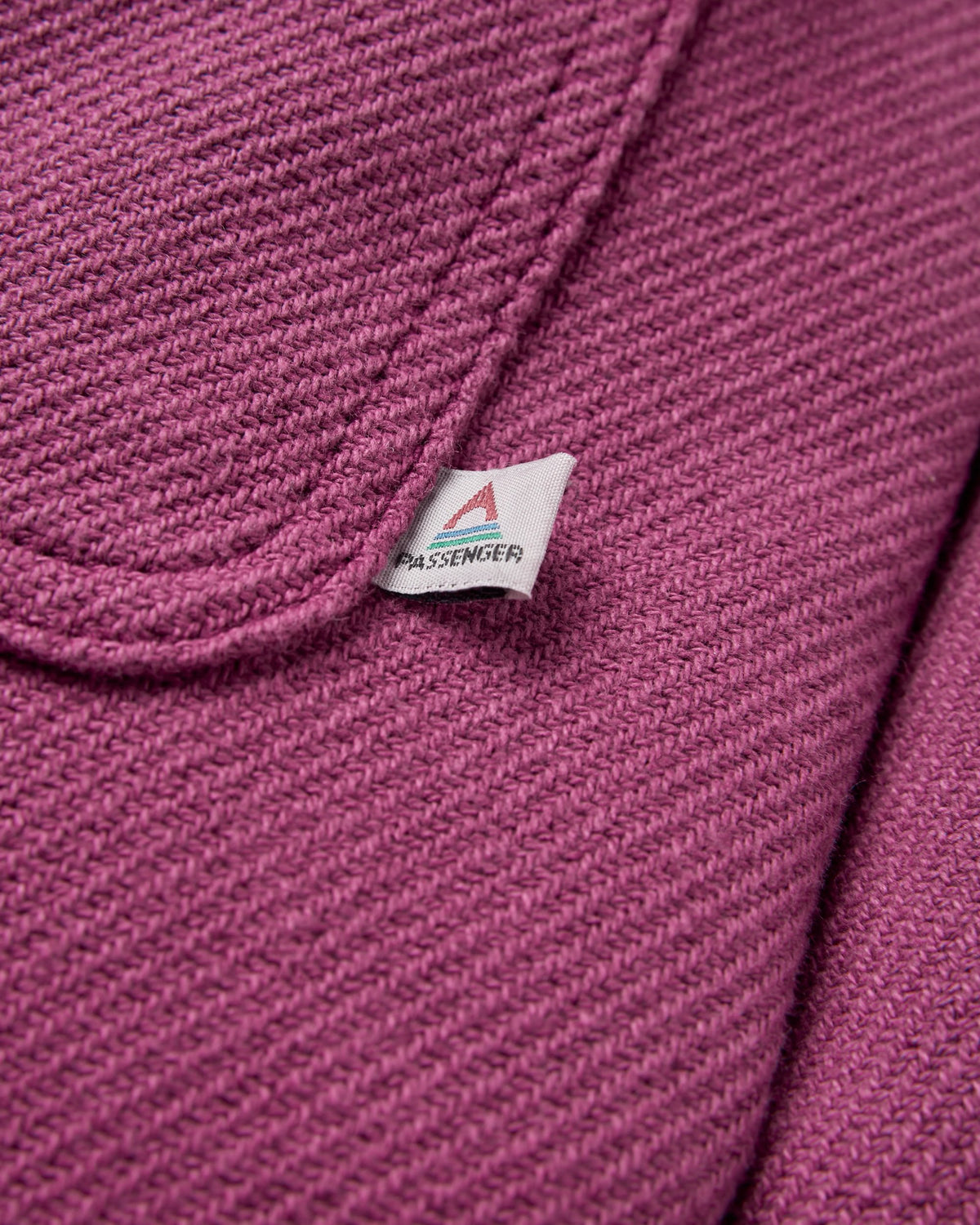 Island Twill Shirt - Warm Berry - Flatlay