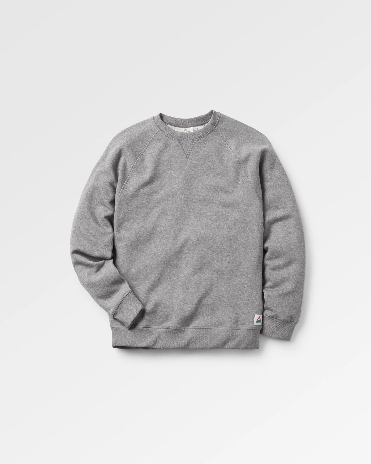 Heritage Men's Sweatshirt - Dark Grey Marl - Flatlay