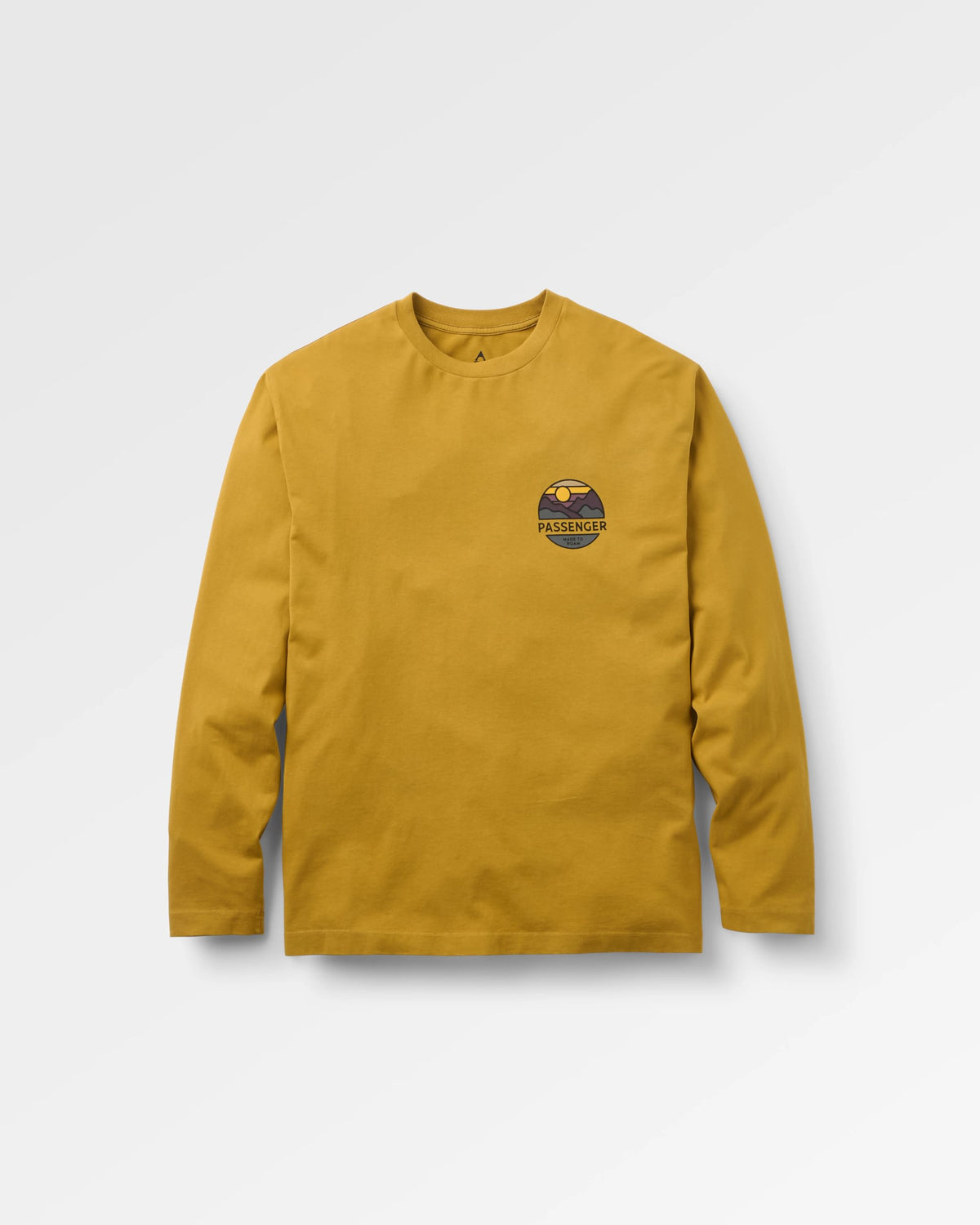Laidback Relaxed Fit LS T-Shirt - Dusty Ochre - Flatlay