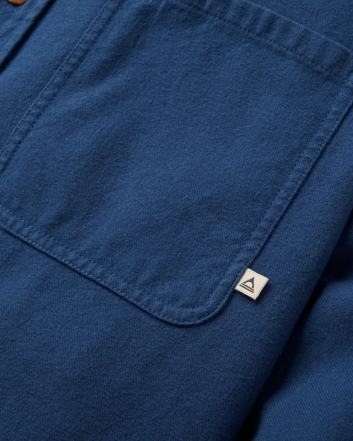 Backcountry Flannel Shirt - Dark Denim - Flatlay