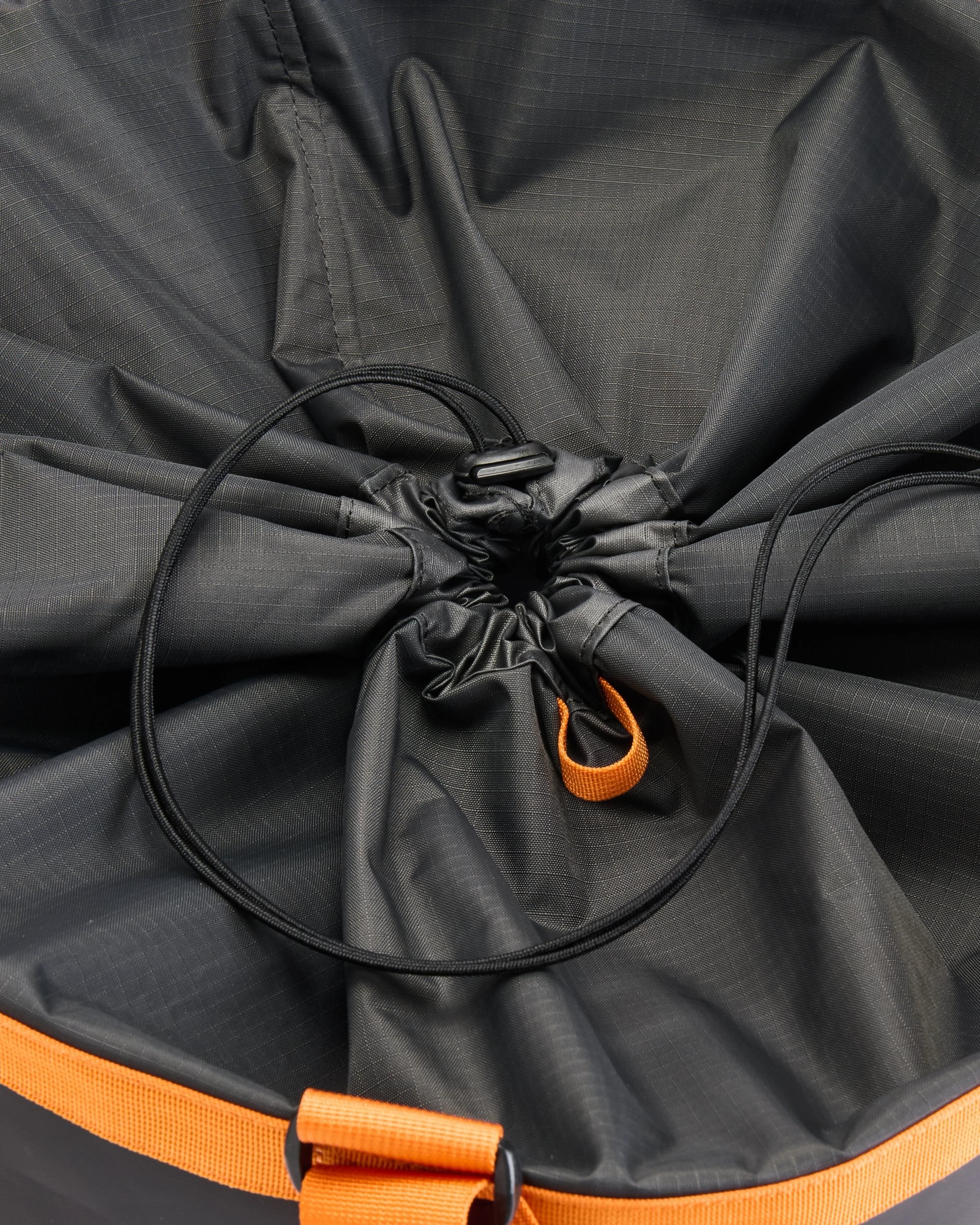 Tide Recycled Nylon Changing Bucket Bag - Black - Flatlay