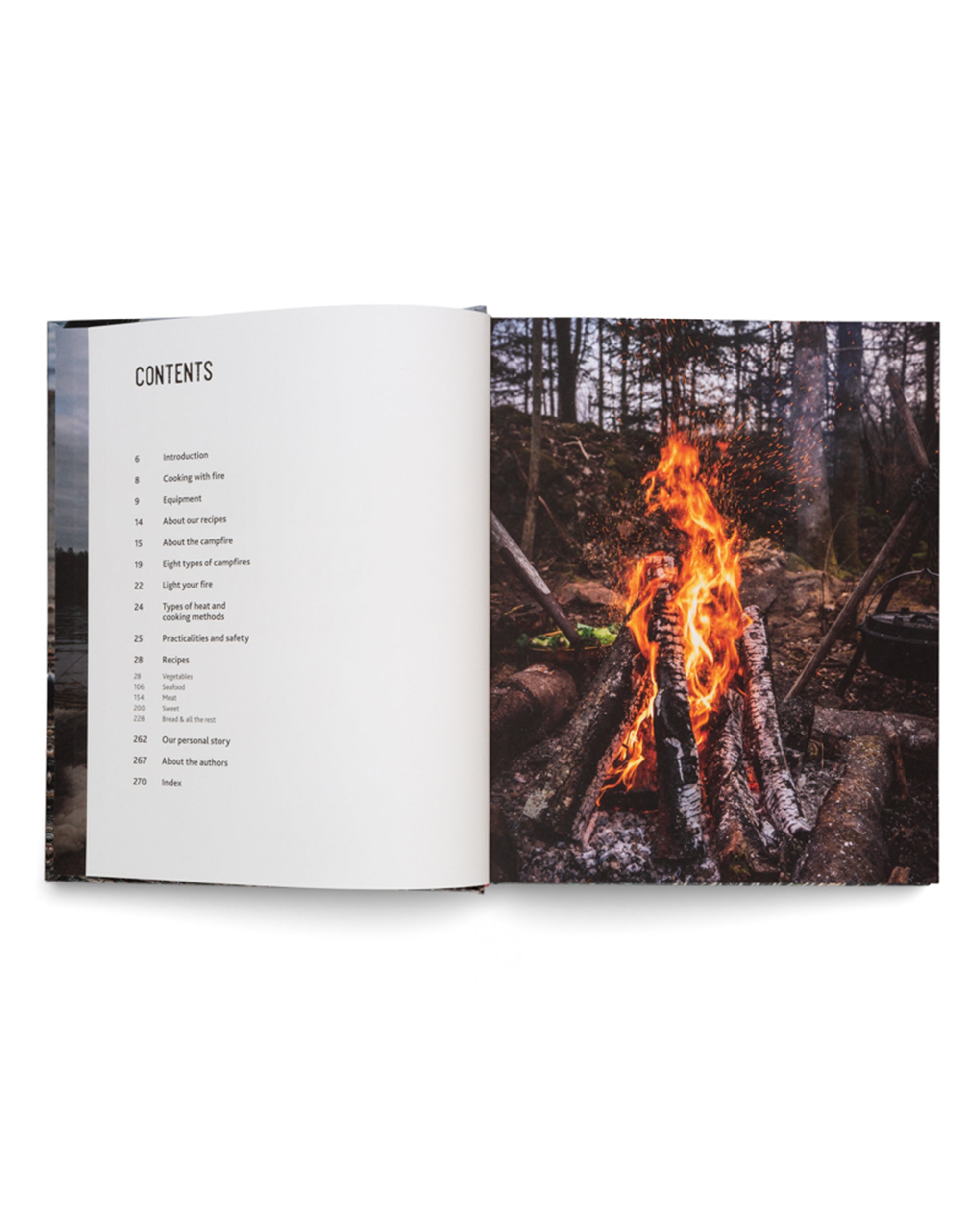 Cooking on Fire - Flatlay