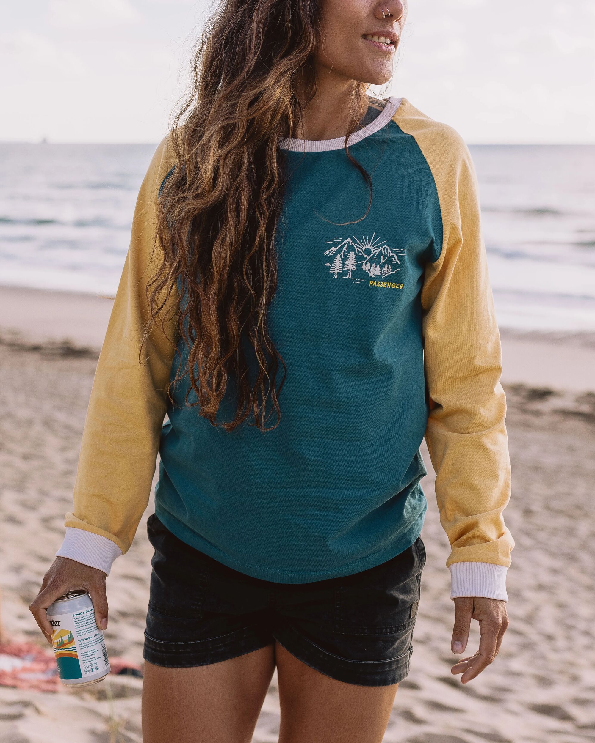 Riser LS T-Shirt - Blue Coral - Lifestyle