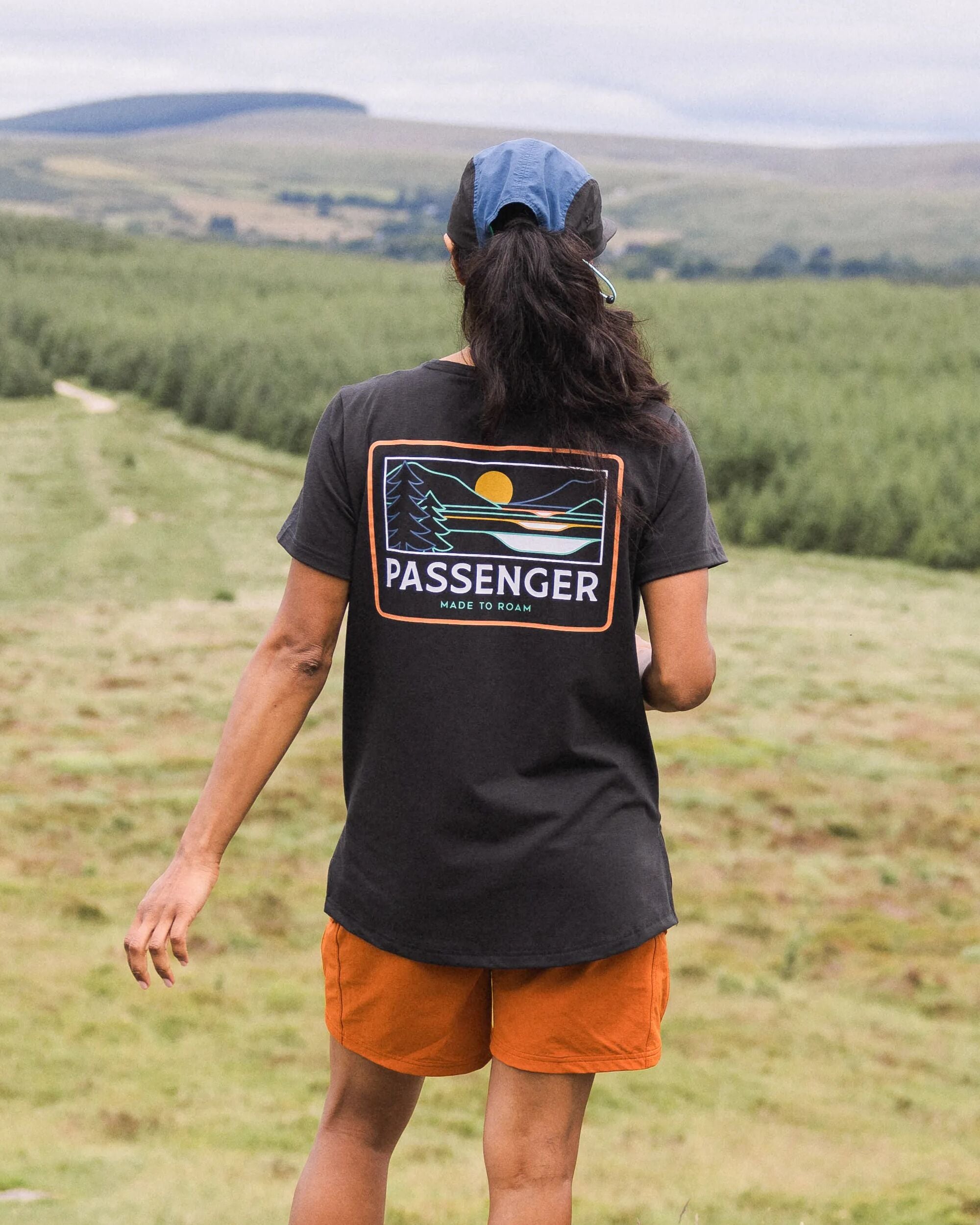 Roamer Women's Drirelease® Active T-Shirt - Black - Lifestyle