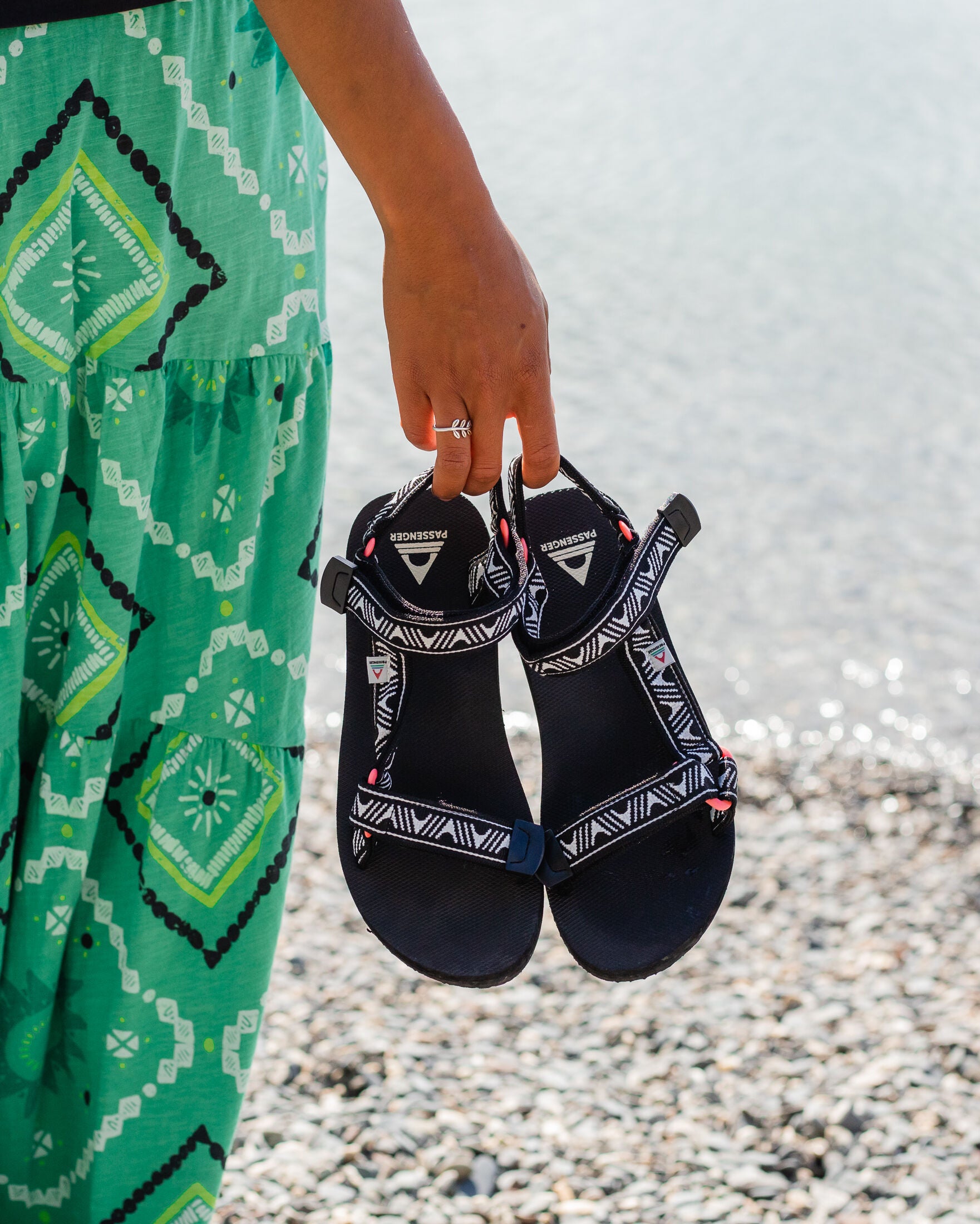 Venice Sandal - Trail Monochrome - Lifestyle