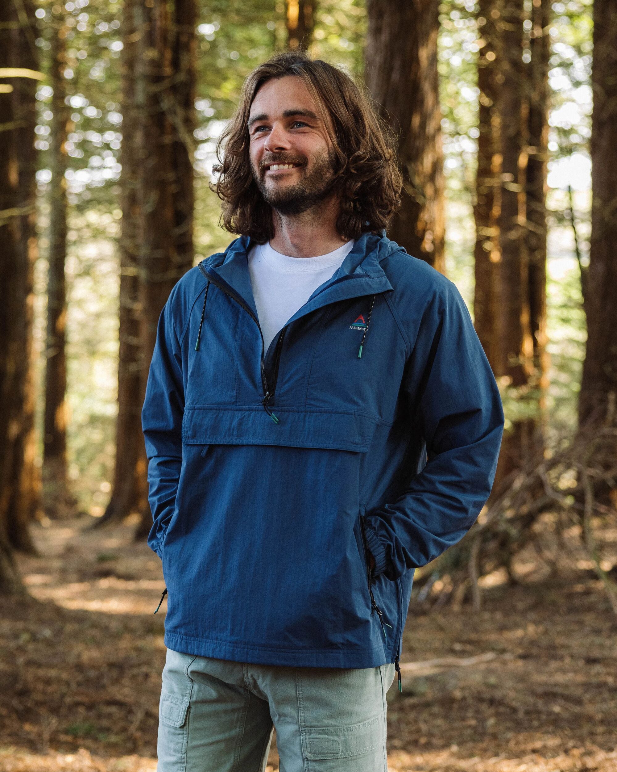Seek Out Wind Resistant Anorak Dark Denim – Passenger