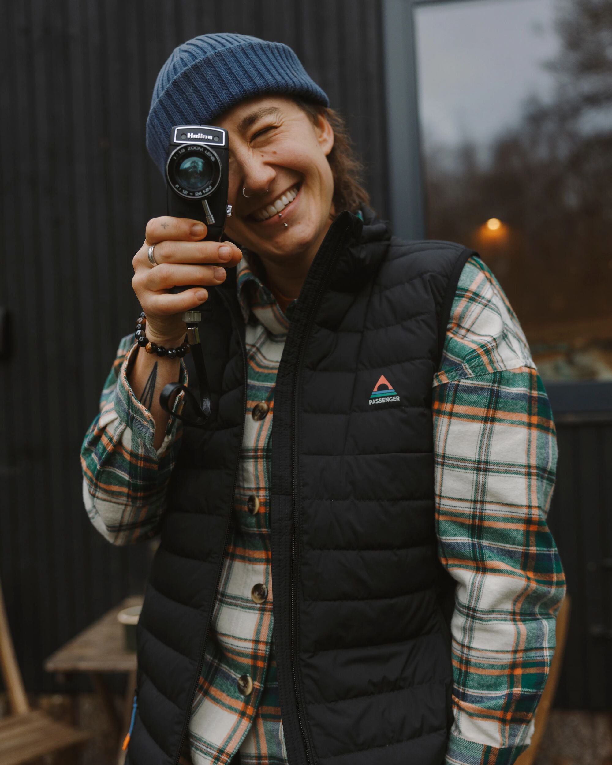 Northstar Down Recycled Gilet - Black - Lifestyle