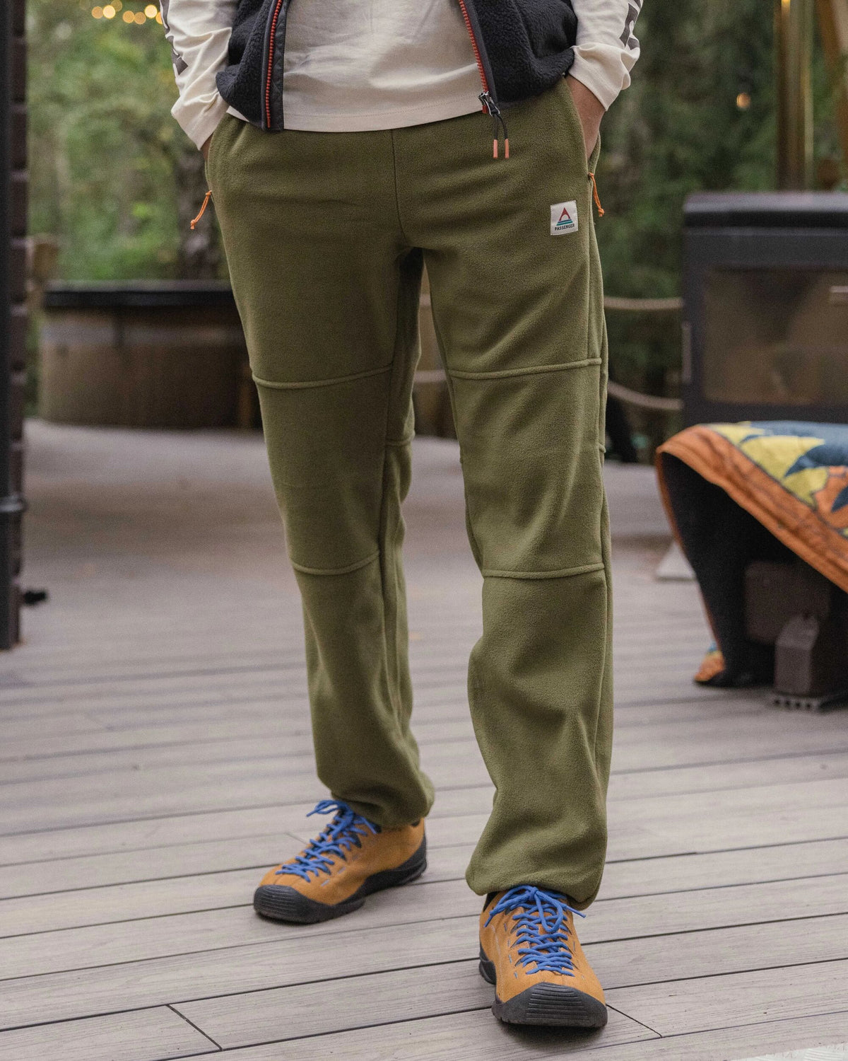 Set Off Fleece Jogger - Khaki - Lifestyle