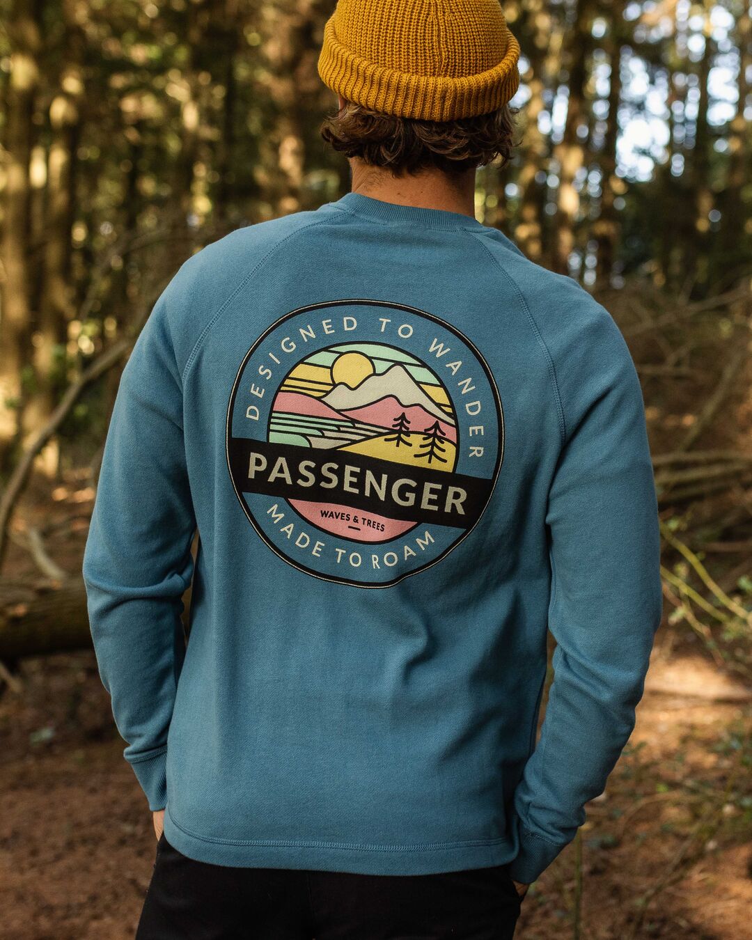 Odyssey Sweatshirt - Blue Steel - Lifestyle