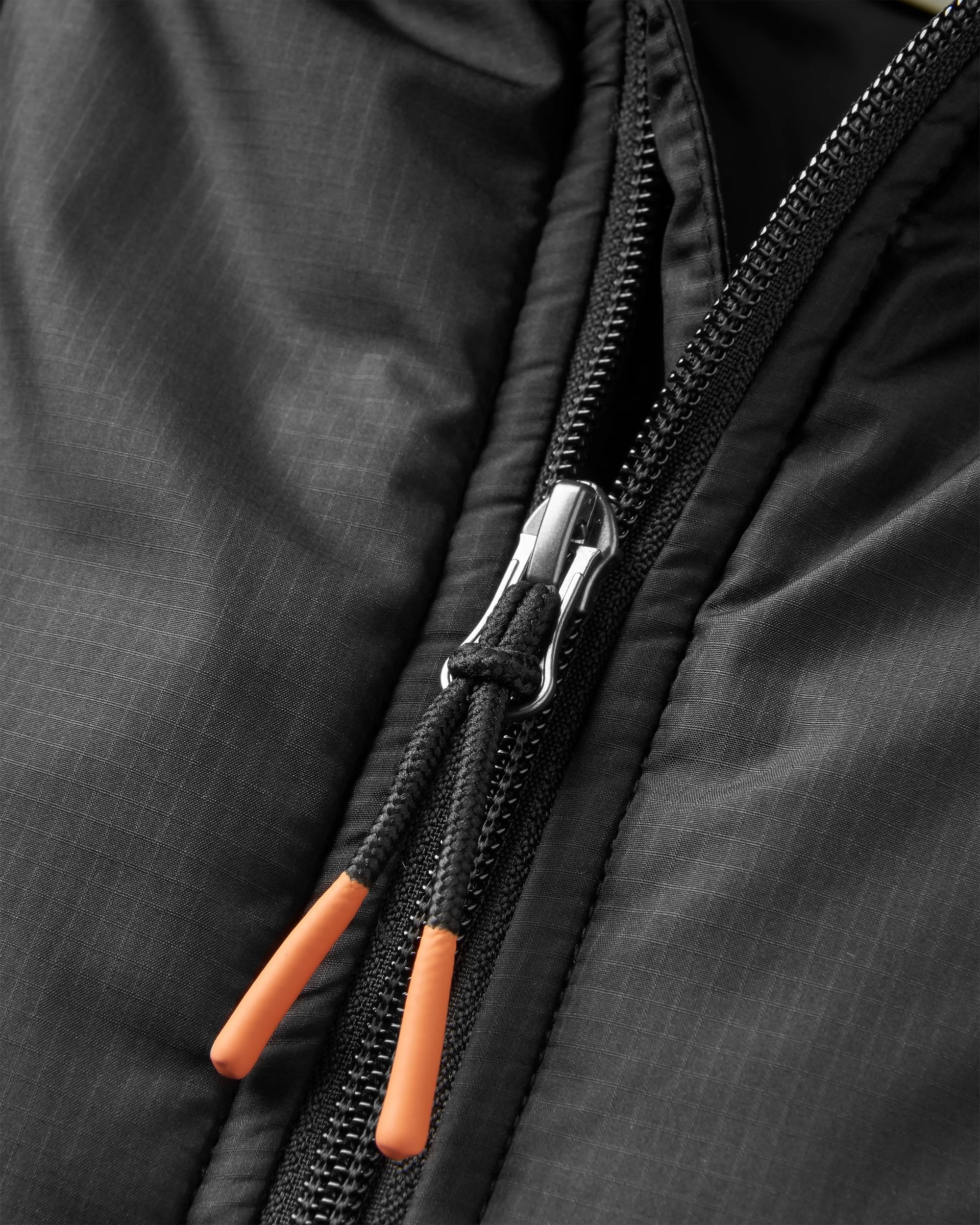 Oceanic Recycled Insulated Anorak - Storm Grey/Deep Plum - Flatlay