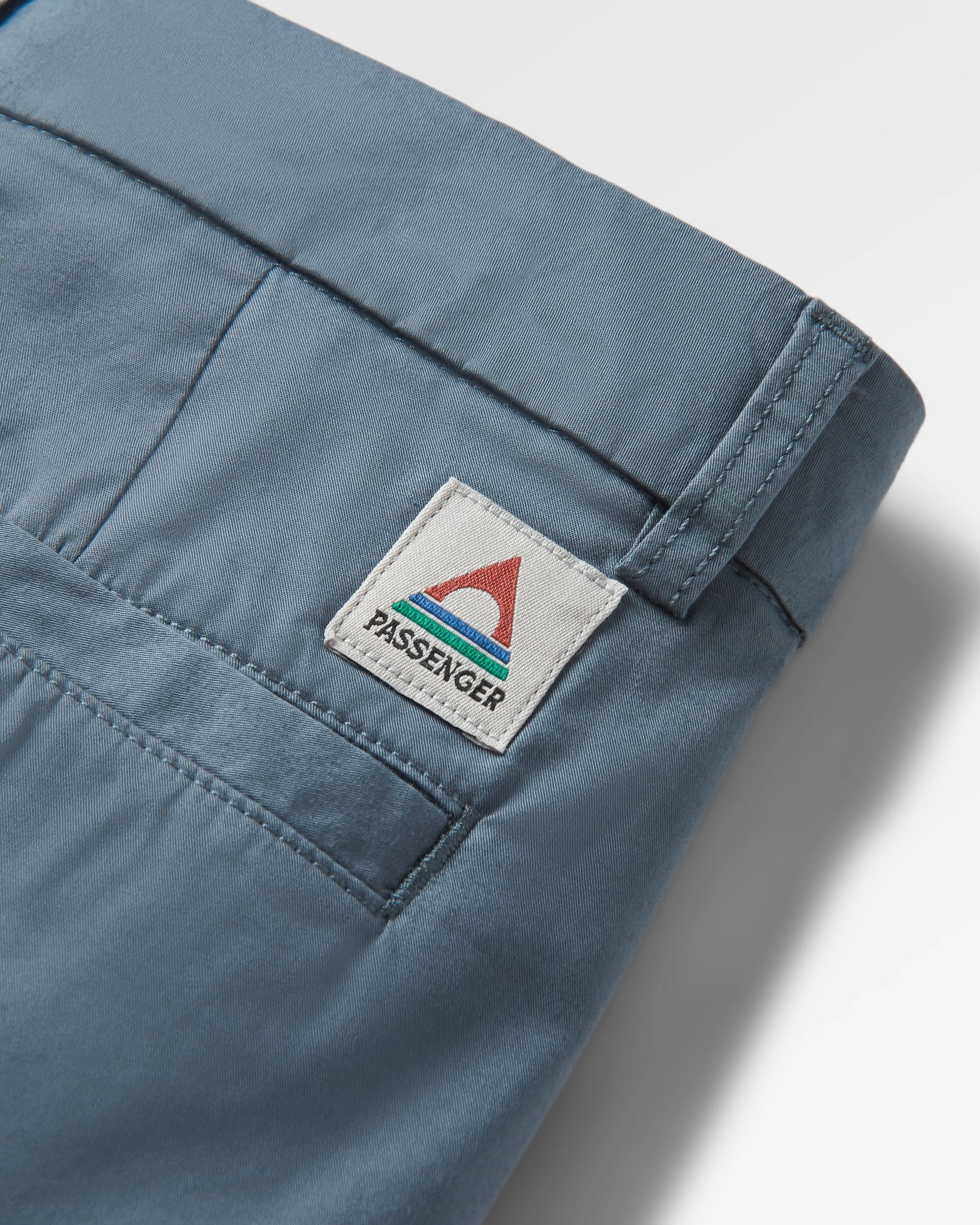 365 Light Organic Cotton Shorts - Storm Grey - Flatlay