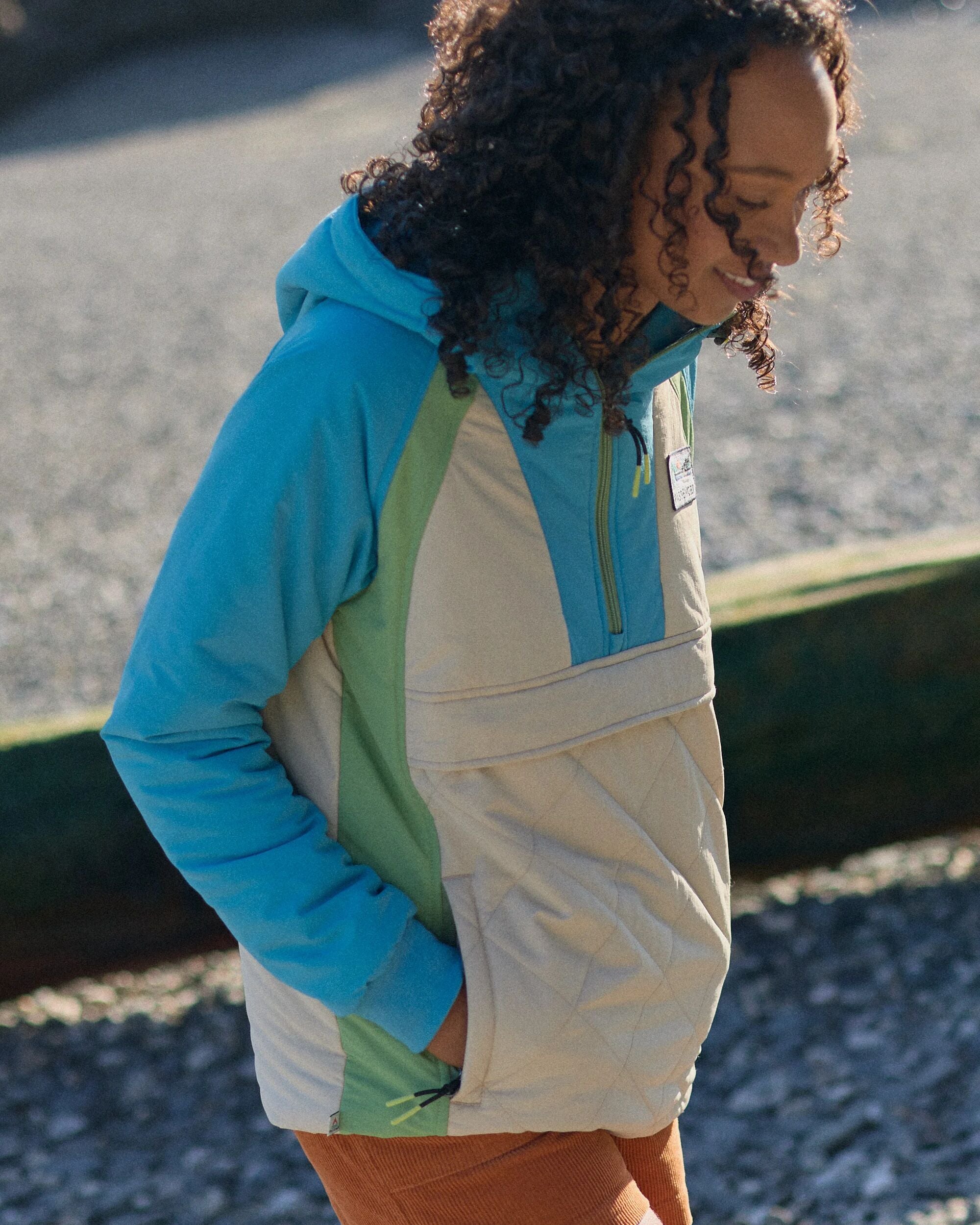 Ocean Recycled Insulated Anorak - Bluejay/Feather - Lifestyle