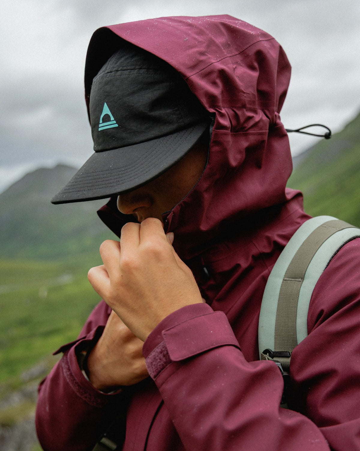 Five Element Waterproof Jacket - Fig - Lifestyle