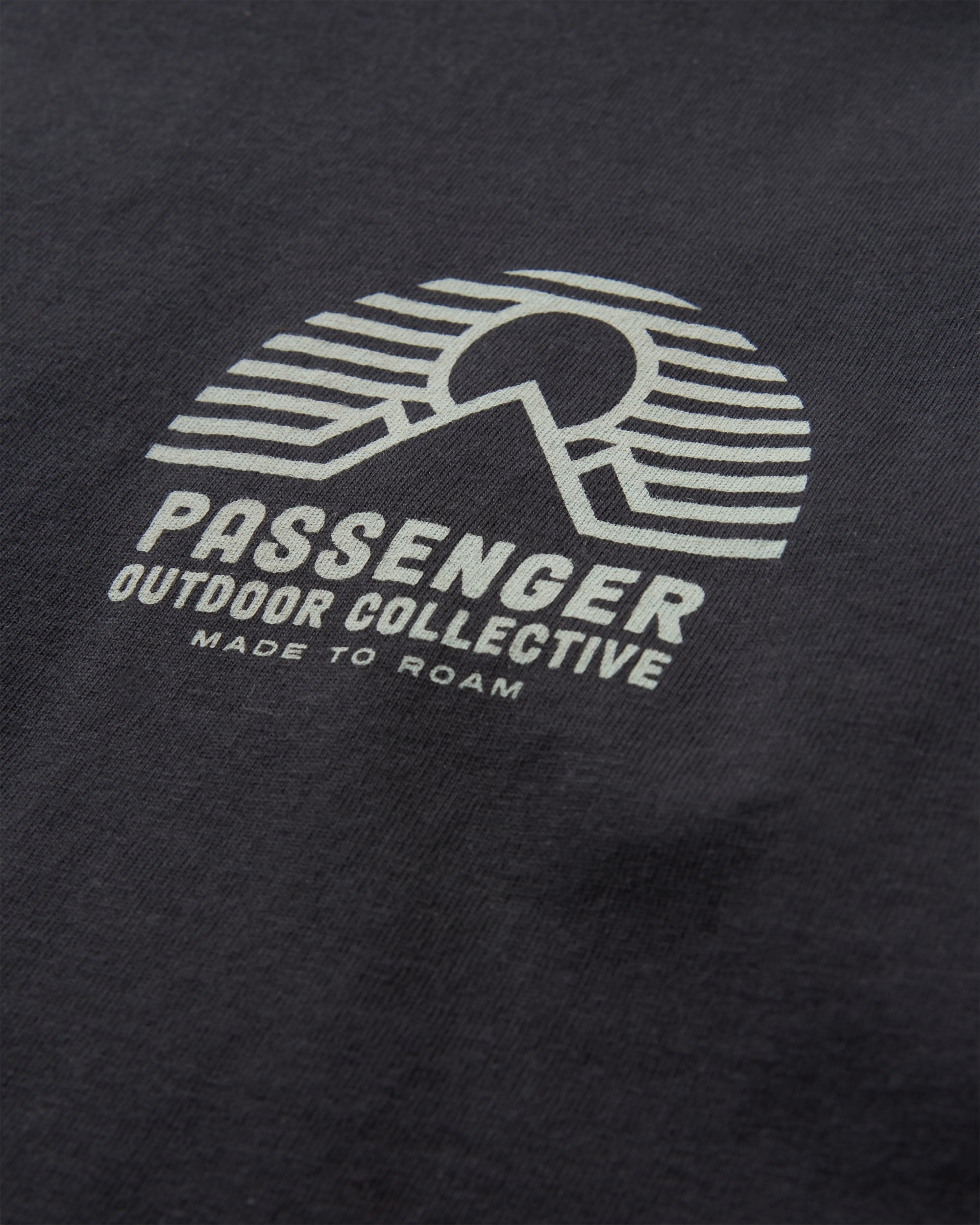 Elbio Relaxed Fit LS T-Shirt - Black - Flatlay