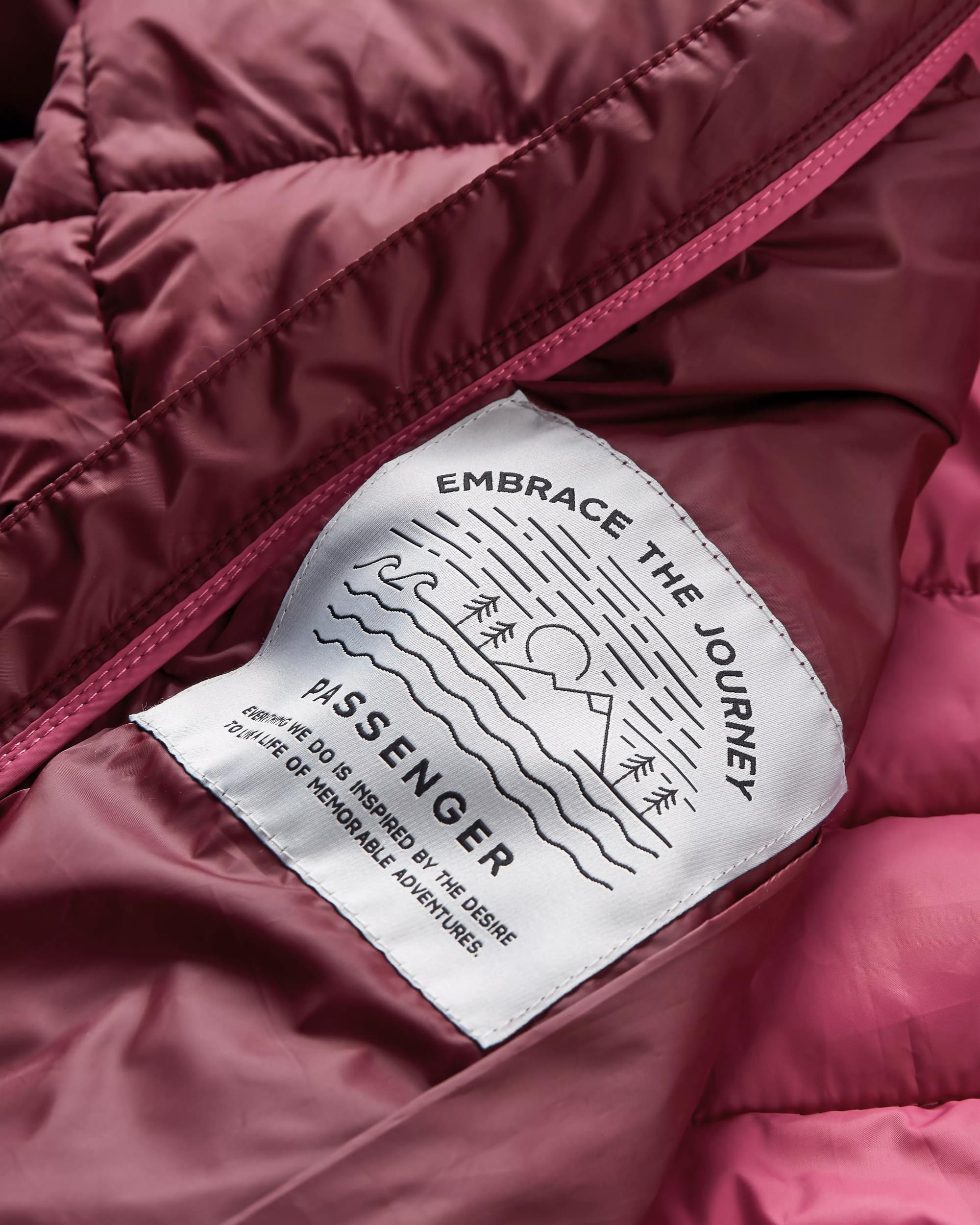 Pow Recycled 2.0 Insulated Jacket - Wine - Flatlay