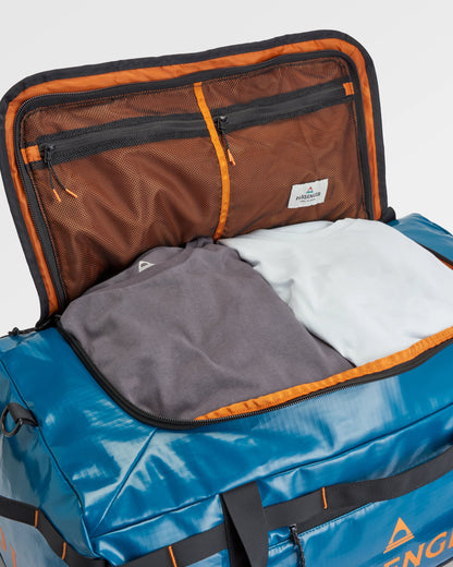 Roamer Recycled 80L Duffel Bag - Tidal Blue