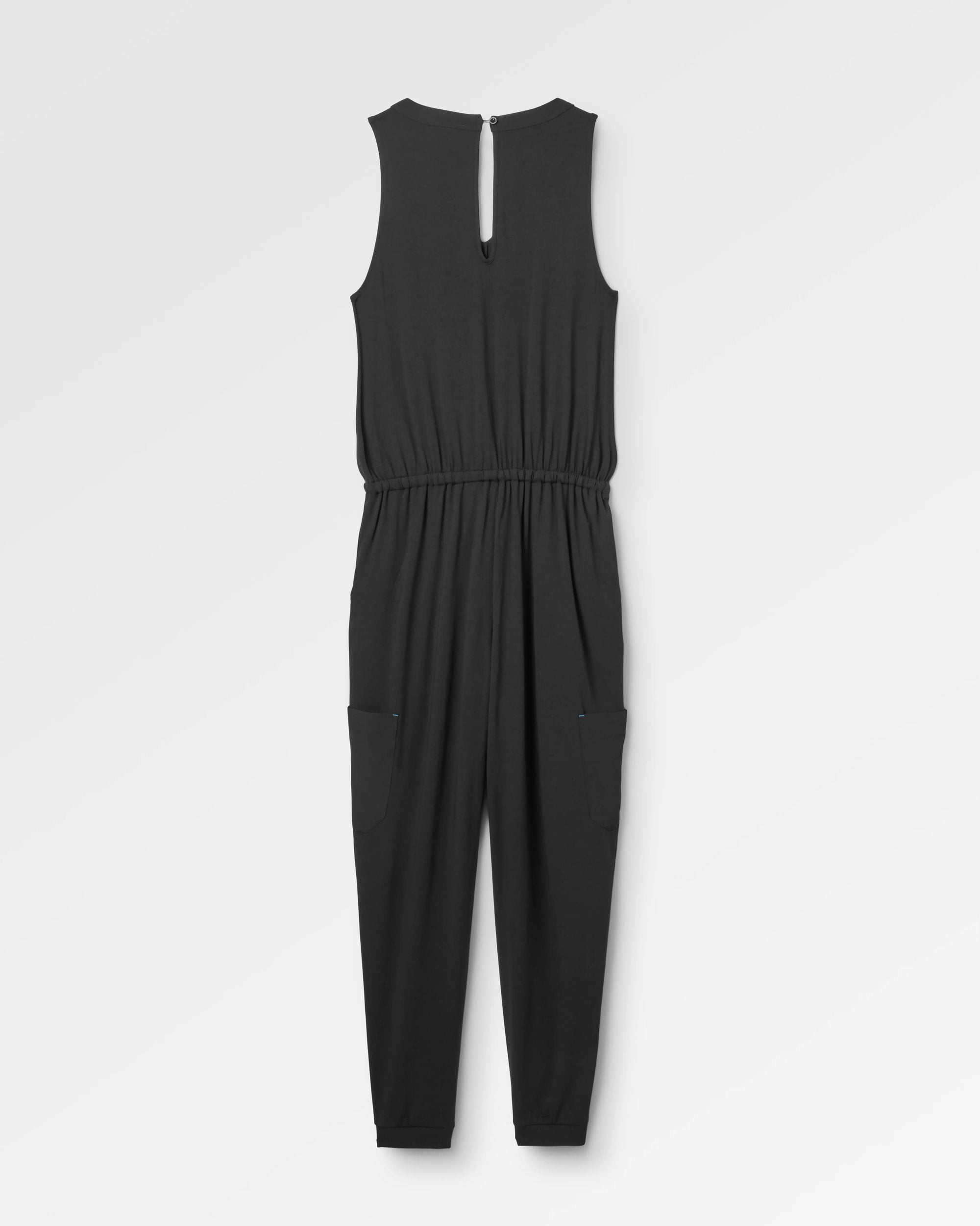 Aria Jumpsuit - Black - Flatlay