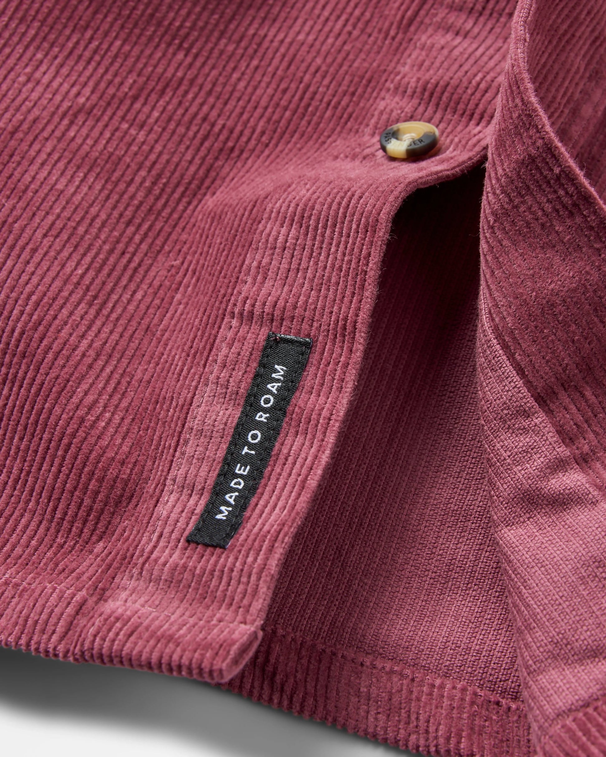 Backcountry Cord Shirt - Crushed Berry