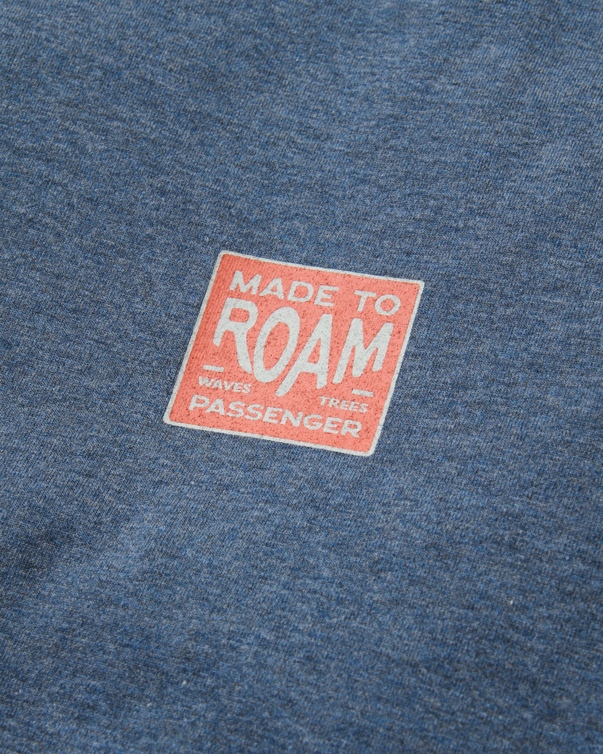 Beechey LS T-Shirt - Rich Navy - Flatlay