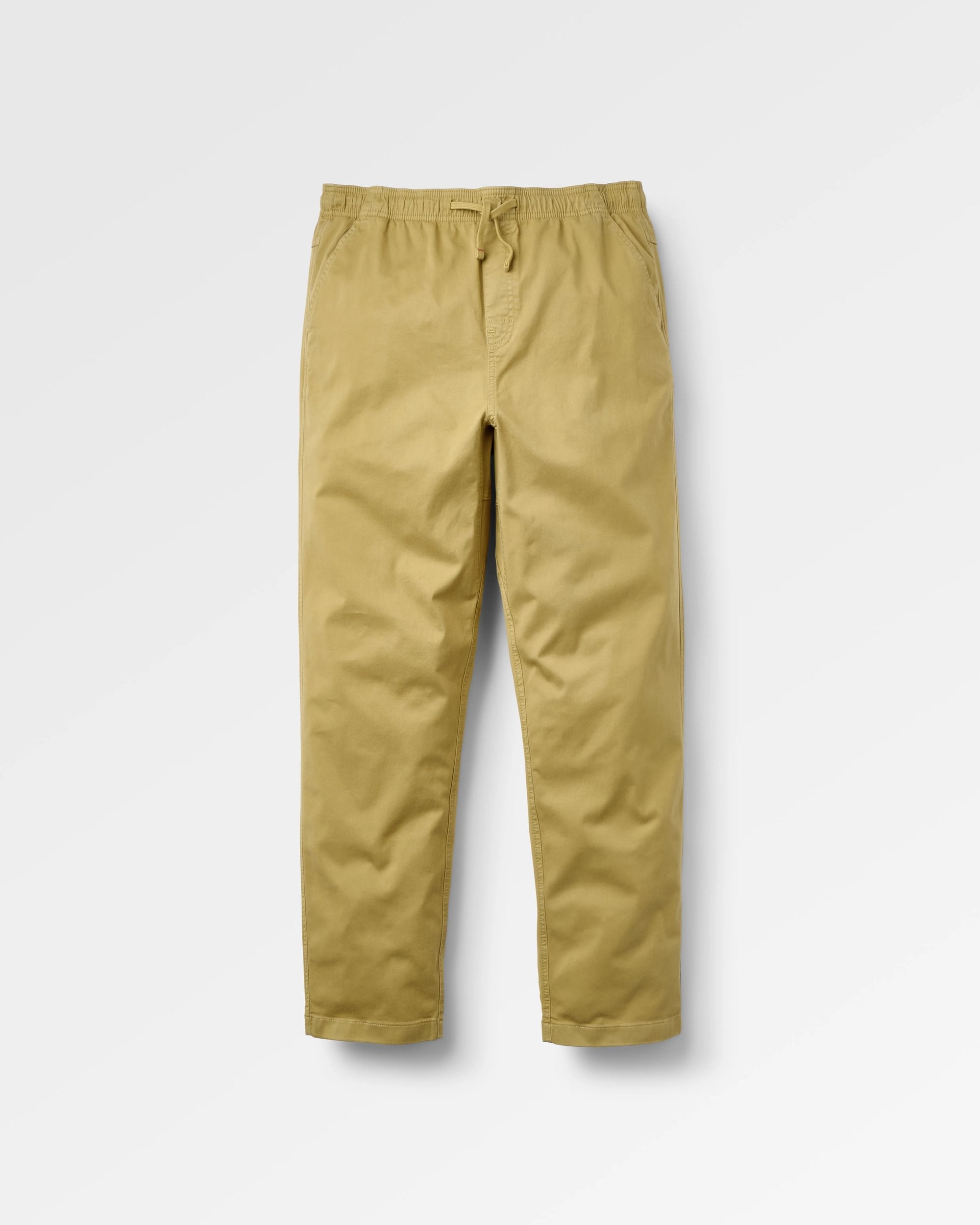 Drifter Twill Relaxed Fit Trouser - Warm Beige - Flatlay
