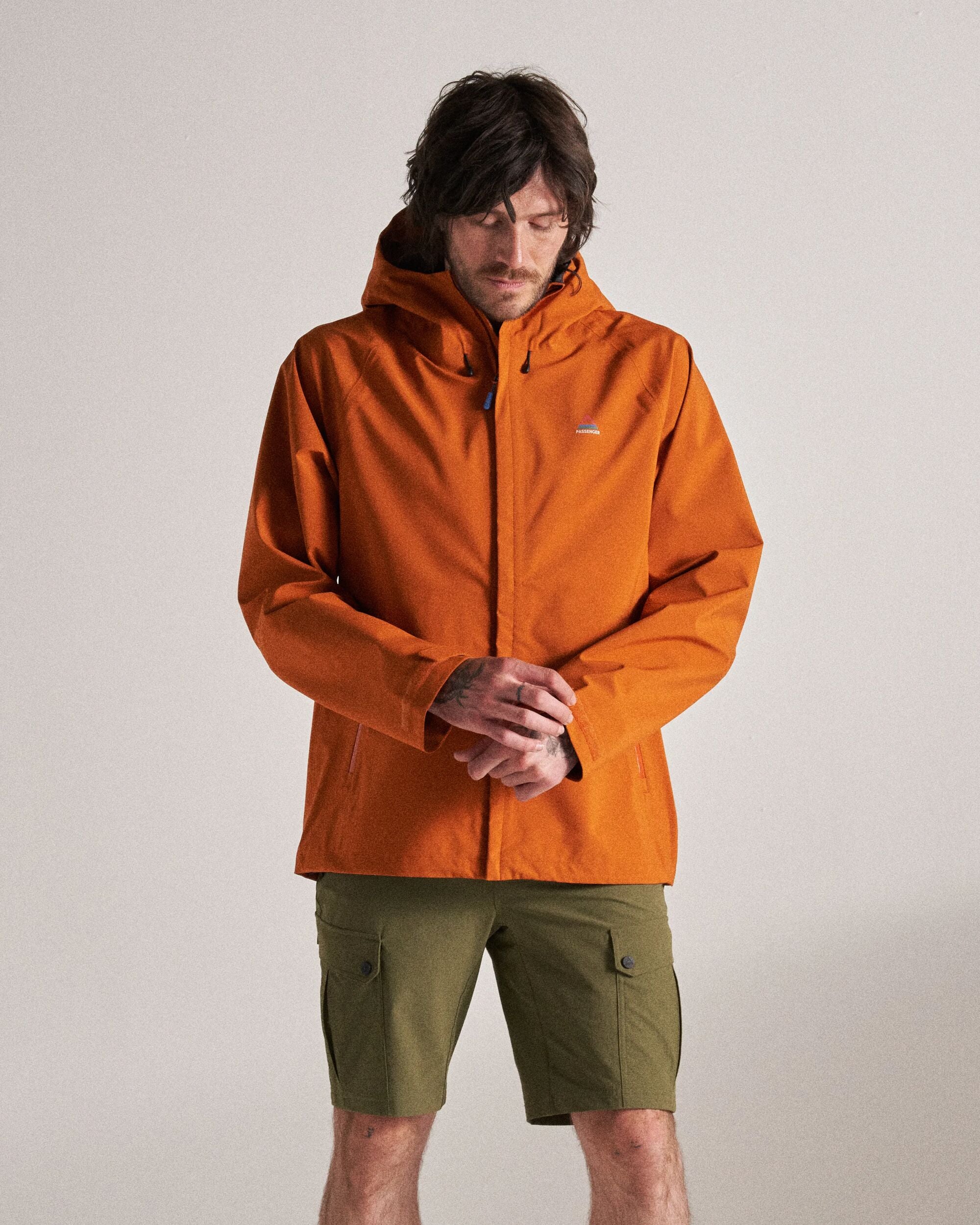 Five Season Waterproof Jacket Sunset Orange – Passenger