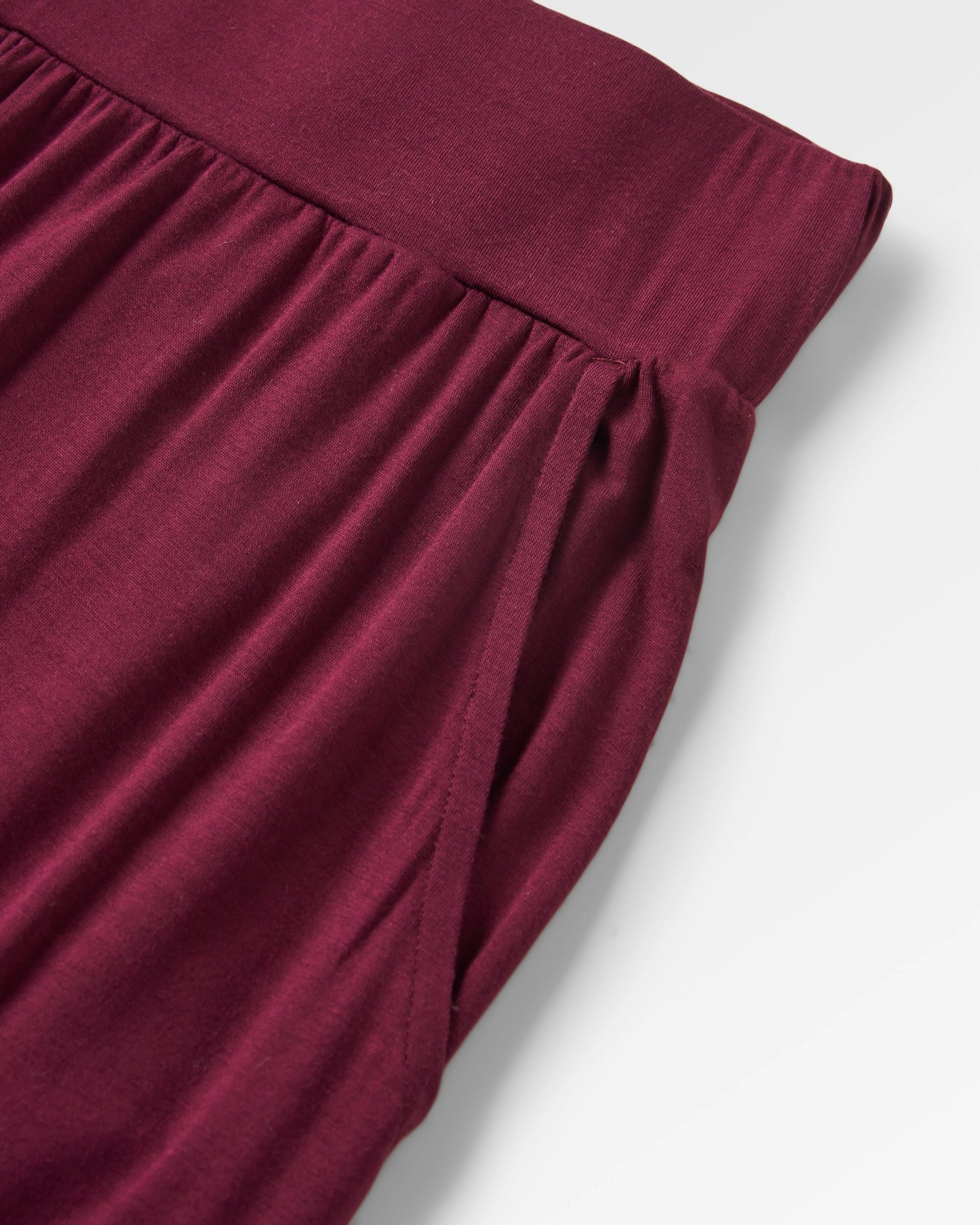 Day Dream Recycled Trouser - Fig - Flatlay