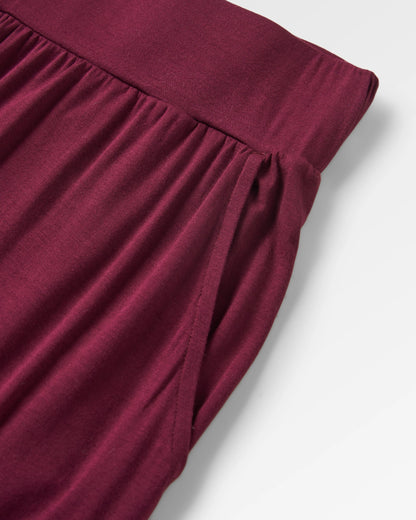 Day Dream Recycled Trouser - Fig - Flatlay