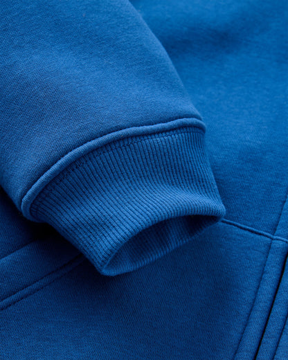 Reflect Full Zip Hoodie - Blue Navy - Flatlay