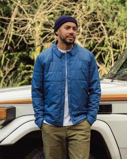 Vanlifer Insulated Overshirt - Dark Denim - Lifestyle