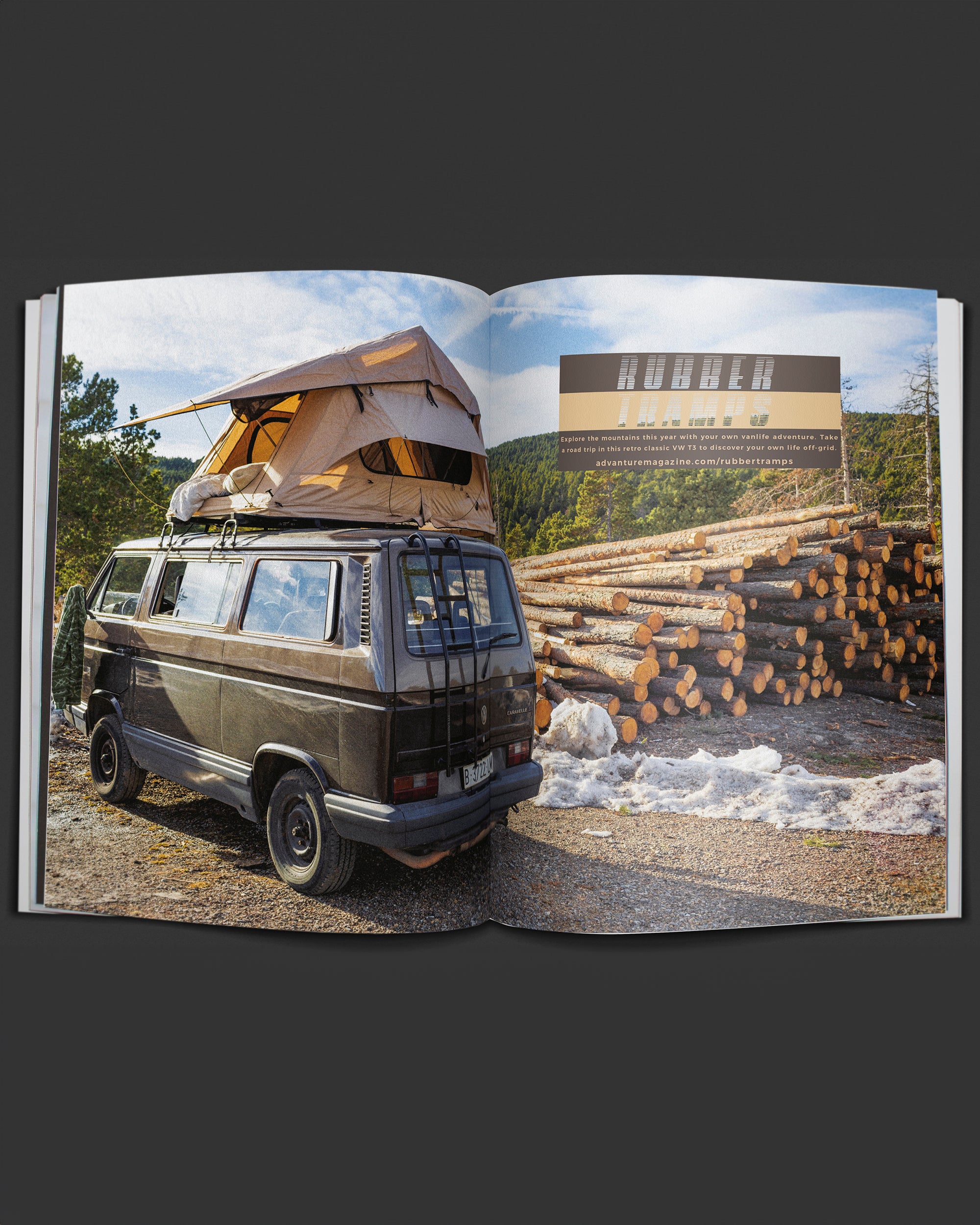 Advanture Magazine Special Edition issues 1-6 - Flatlay