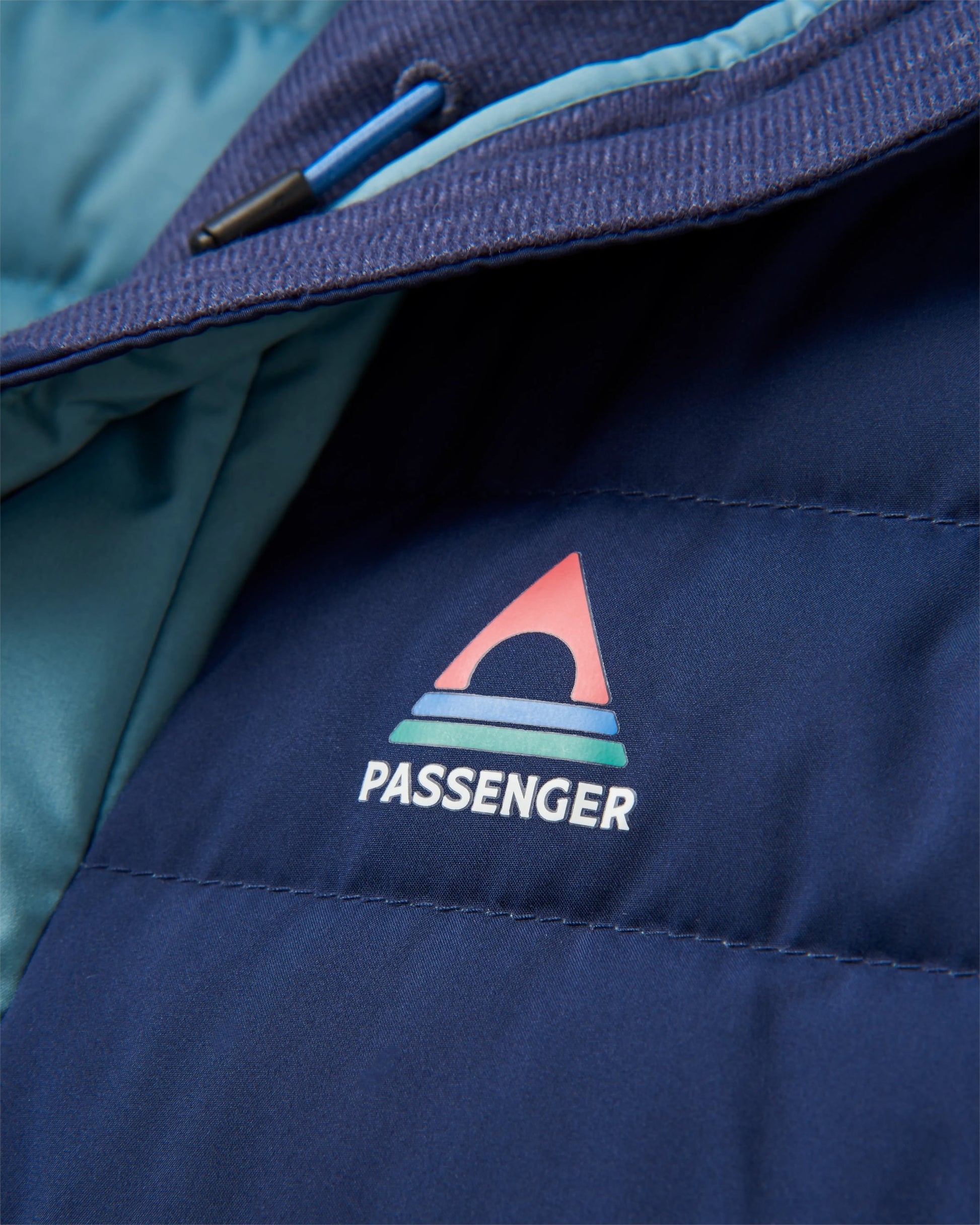 Northstar Down Recycled Jacket -  Rich Navy/Pear Green/Arctic