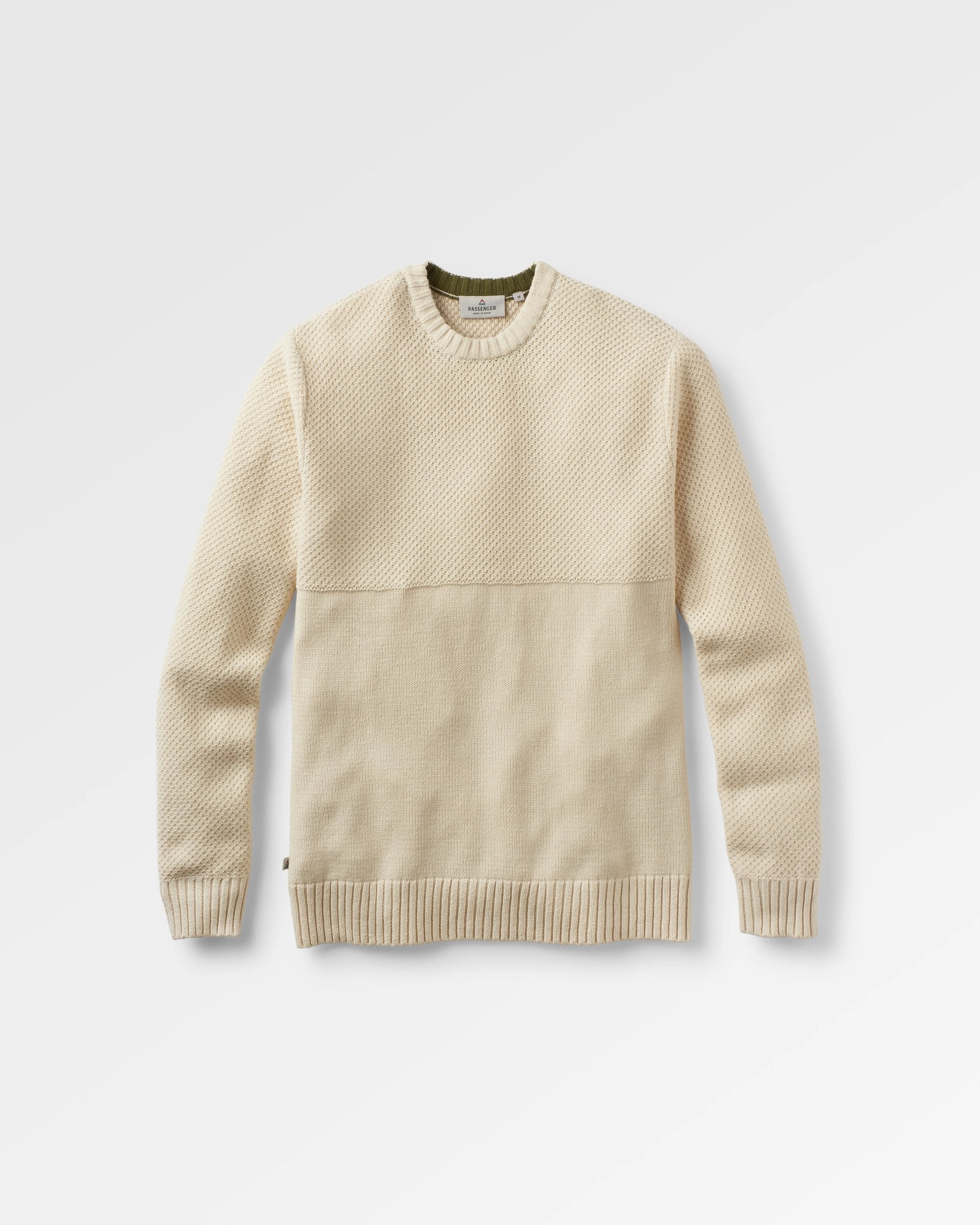 Swell Knitted Jumper - Off White - Flatlay