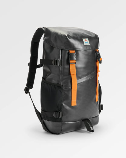 Boondocker Tide Recycled 26L Backpack - Black - Flatlay