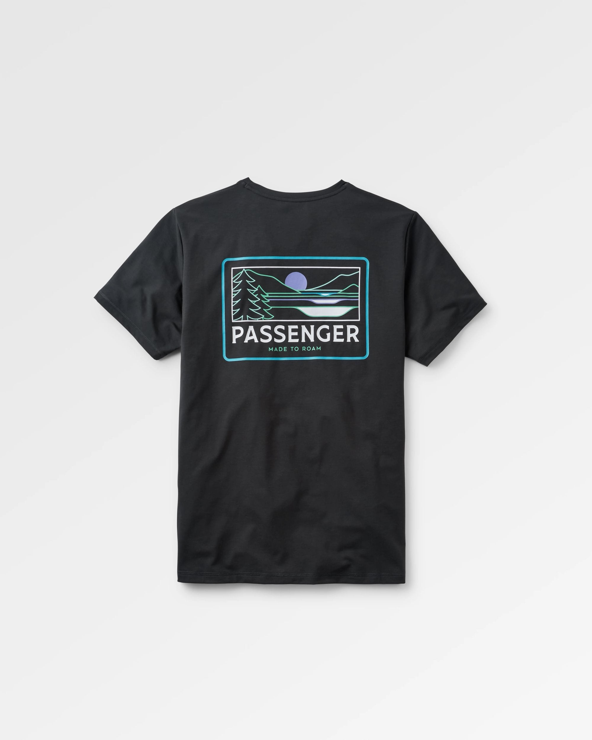 Roamer Men's Drirelease® Active T-Shirt - Black - Flatlay