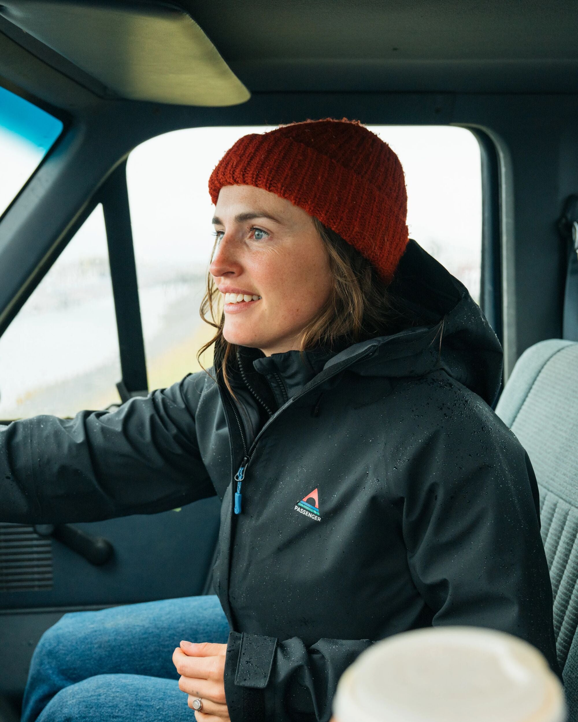 Five Element Recycled Waterproof Jacket - Black - Lifestyle