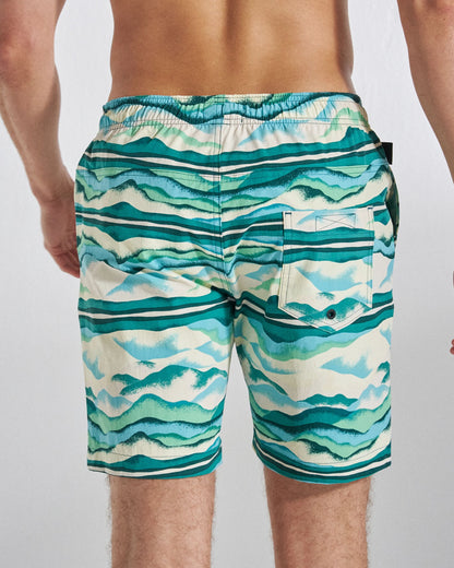 Drifter NetPlus® Swim Lined Short - Reflection Birch - Studio Model
