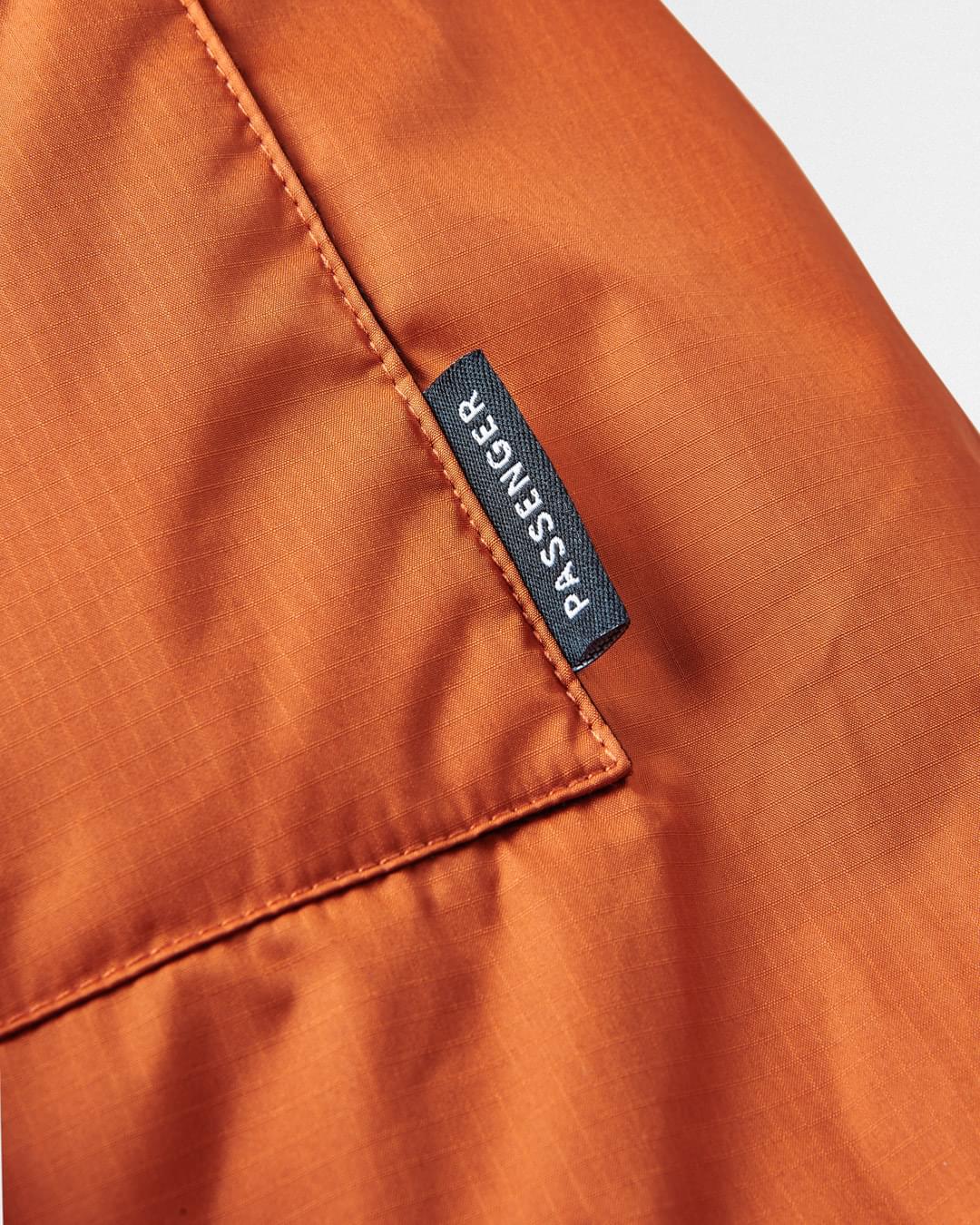 Escapism Recycled Sherpa Lined Changing Robe - Rust - Flatlay
