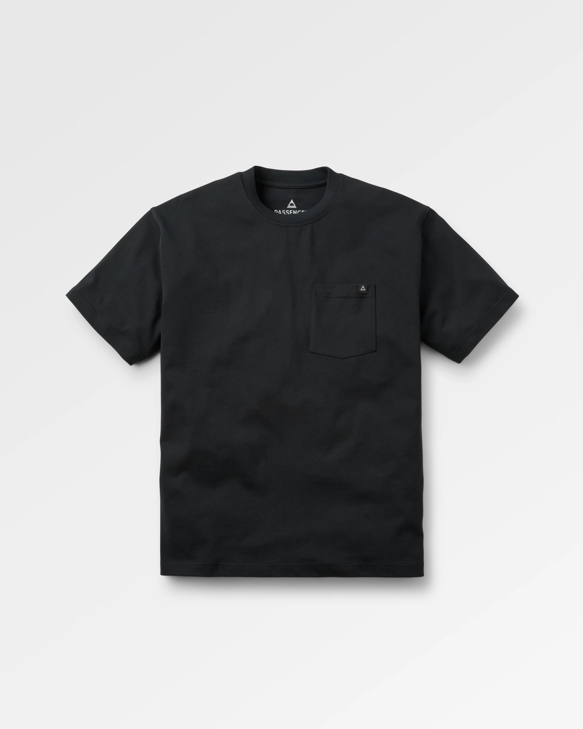 Heritage Relaxed Fit T-Shirt - Black - Flatlay
