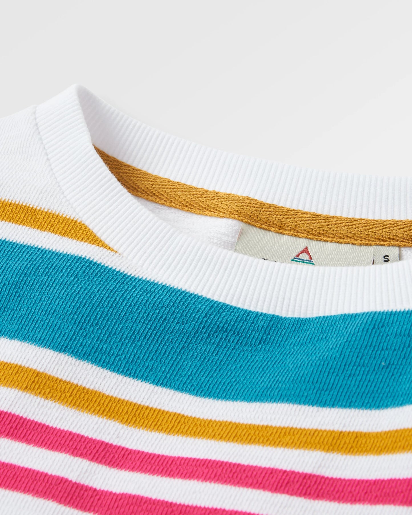 Graceful Textured LS Top - Multi Stripe