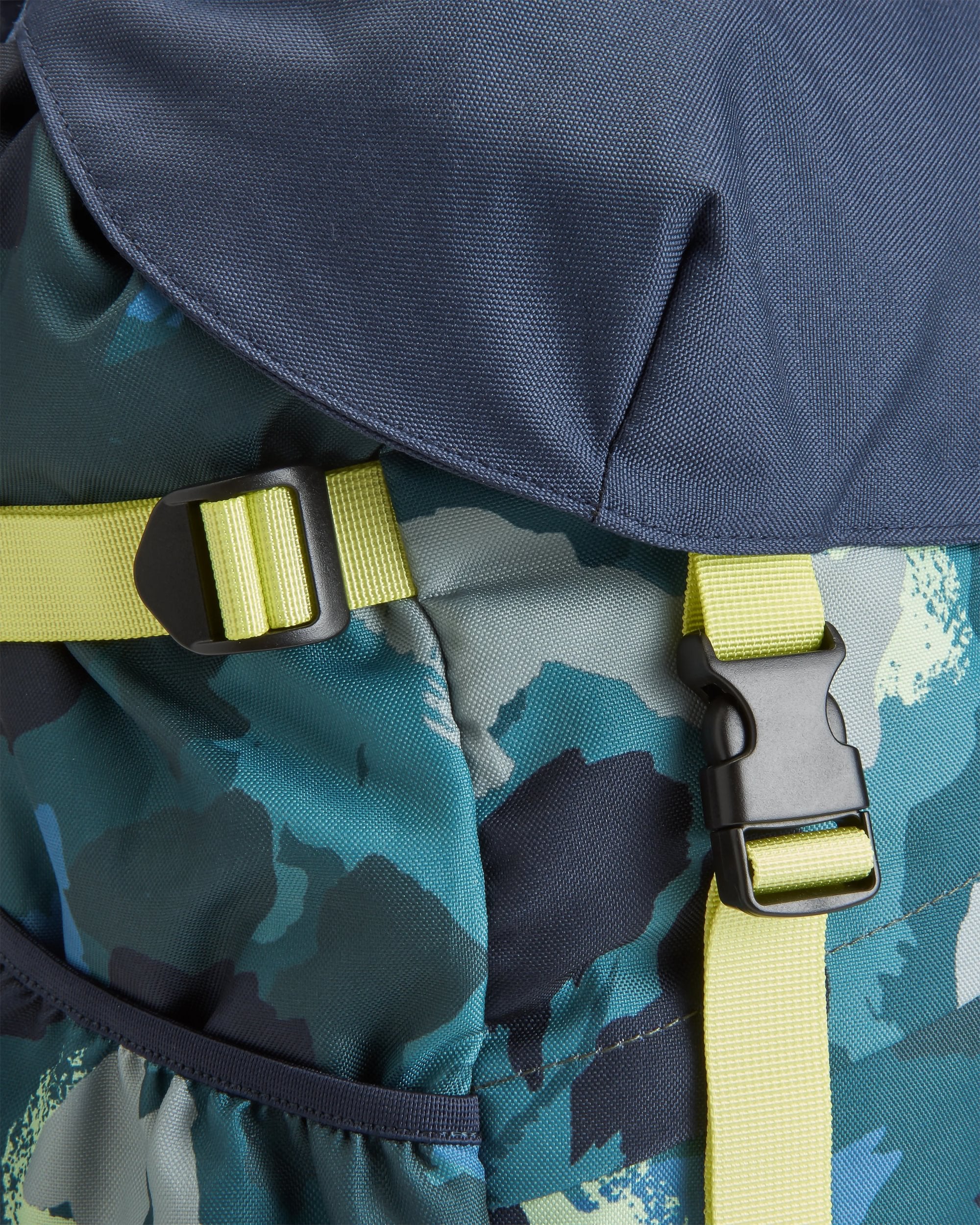 Boondocker Recycled 26L Backpack - Alpine Camo Rain Forest - Flatlay