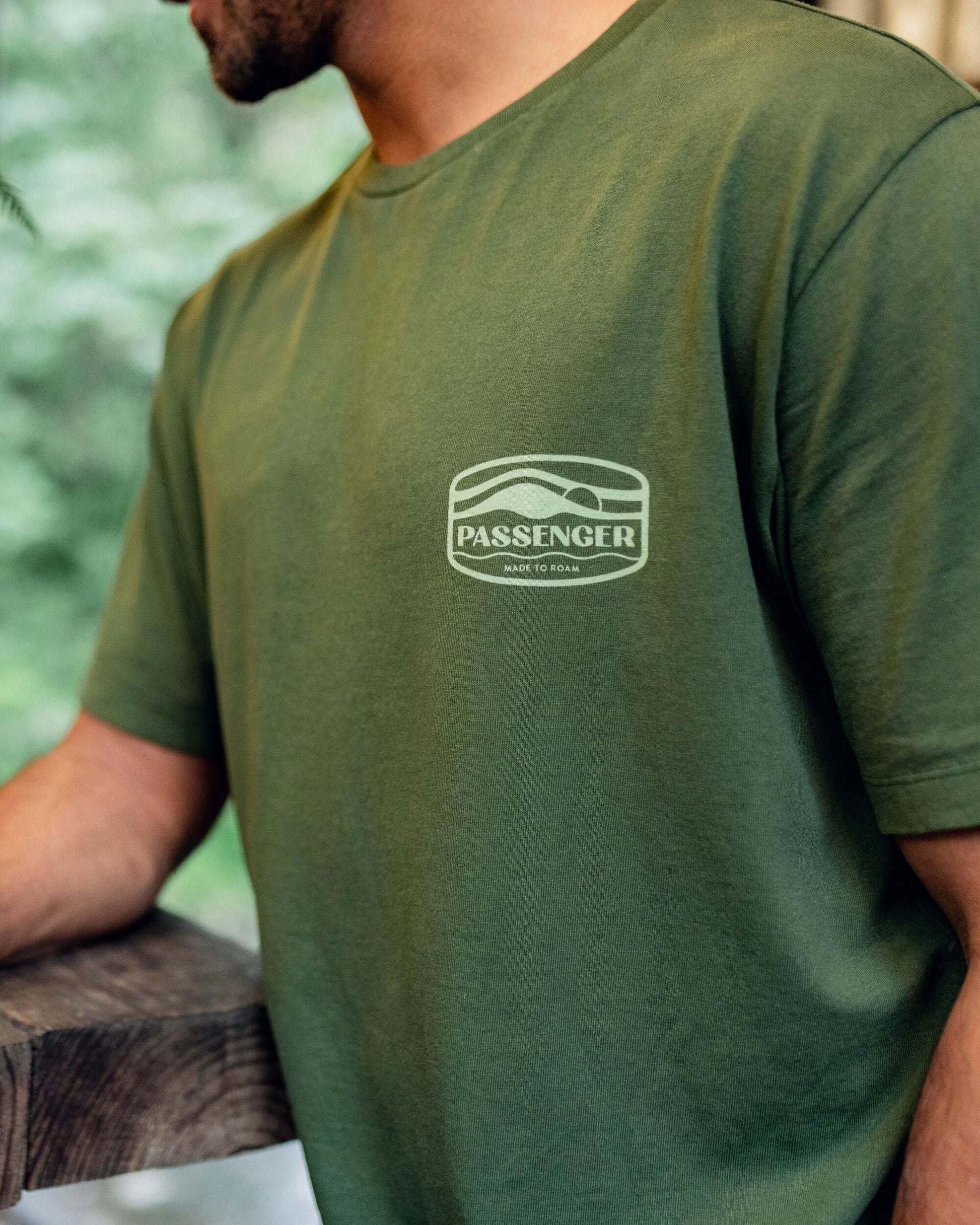 Rambler Recycled Cotton T-Shirt - Fir Tree