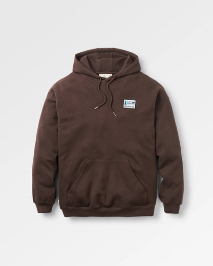 Sneak Hoodie - Espresso - Flatlay