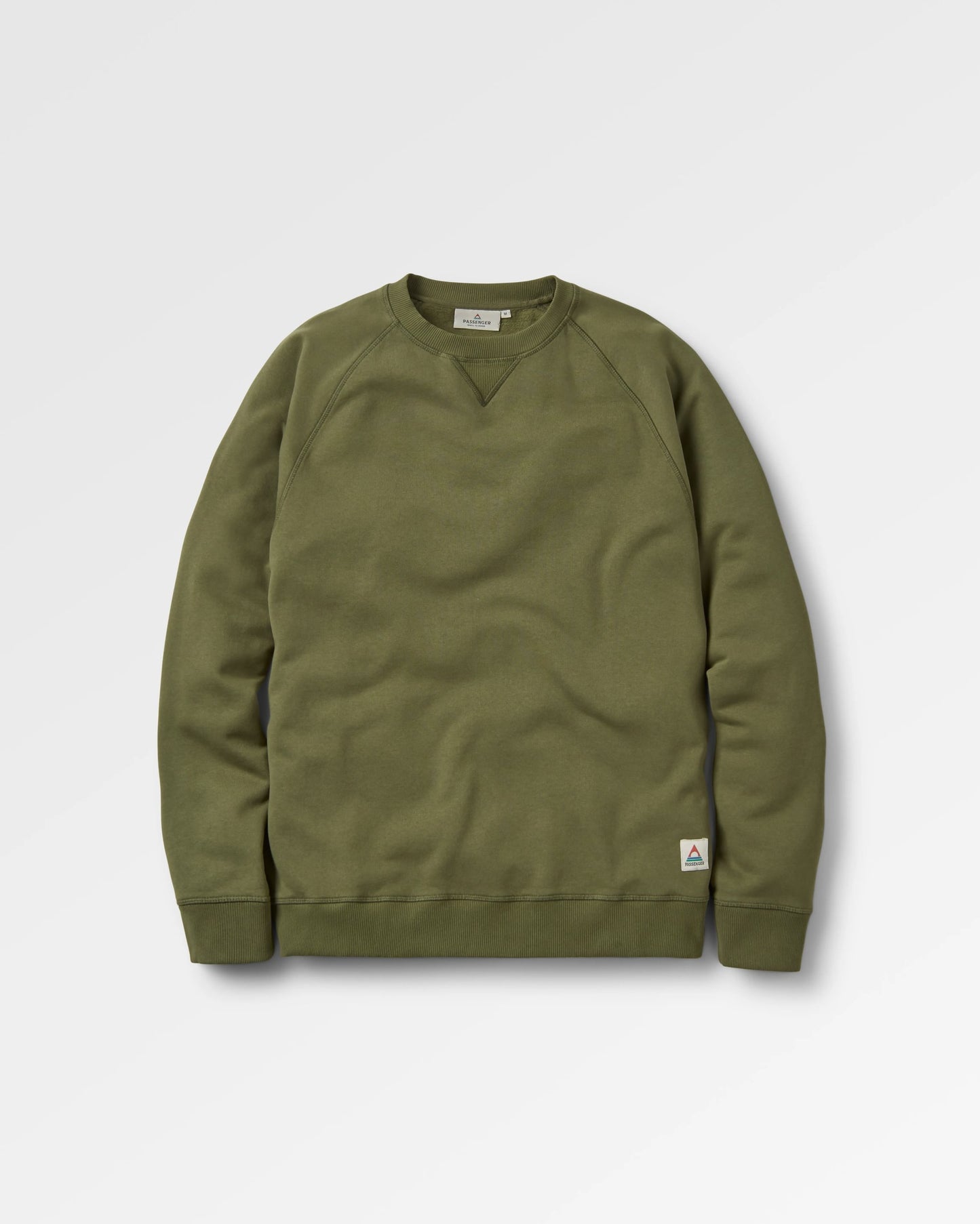 Heritage Recycled Cotton Sweatshirt - Khaki