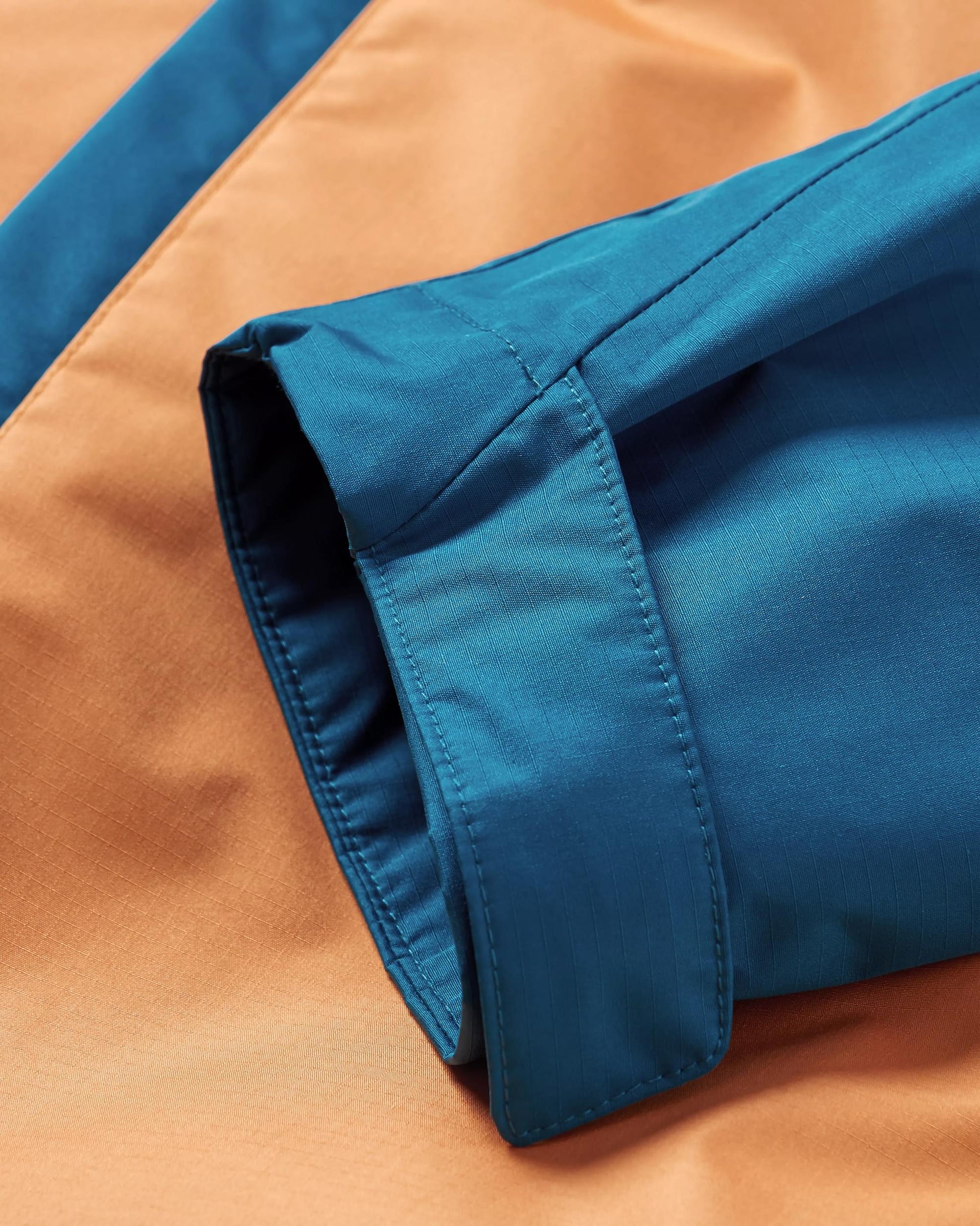 Season Waterproof Recycled Jacket - Corsair Blue/ Apricot