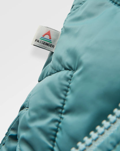 Flora Long Recycled Insulated Parka - Arctic - Flatlay