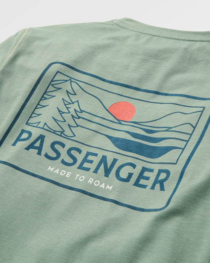 Roamscreen UPF50 Drirelease® Men's LS T-Shirt - Pistachio - Flatlay